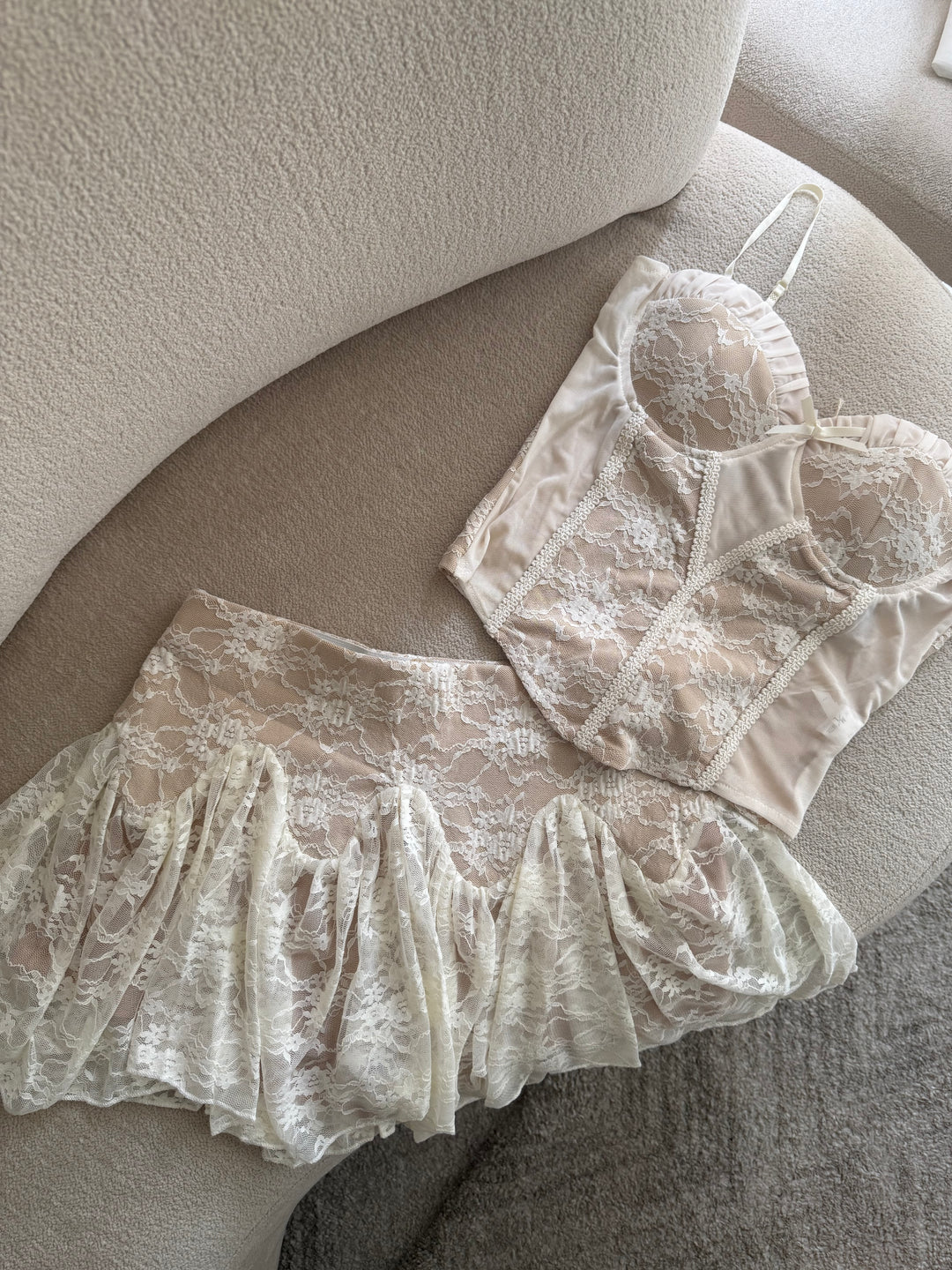 SET CORSET Y FALDA GIO 7315