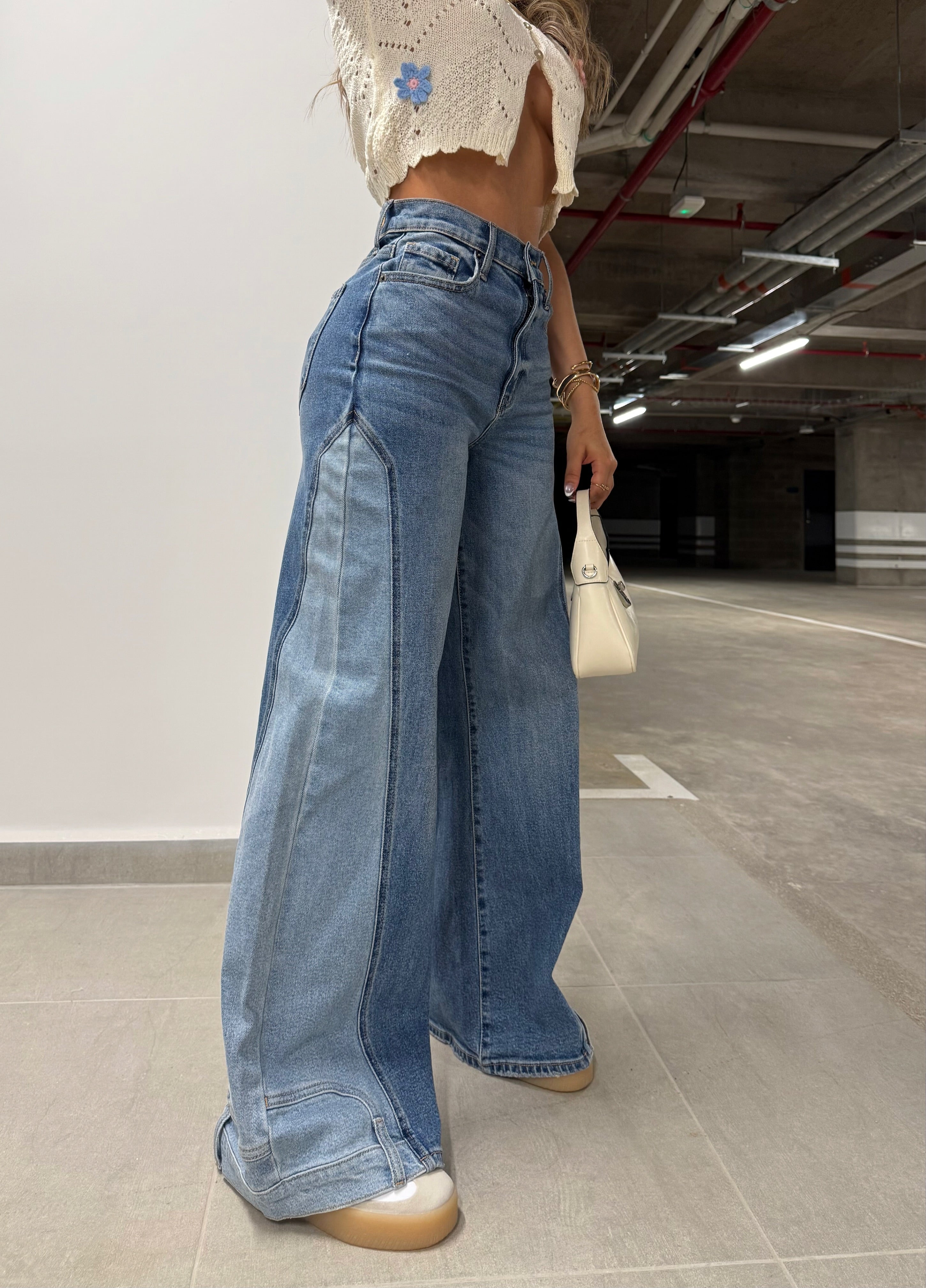 JEAN CEL WIDE LEG 9579