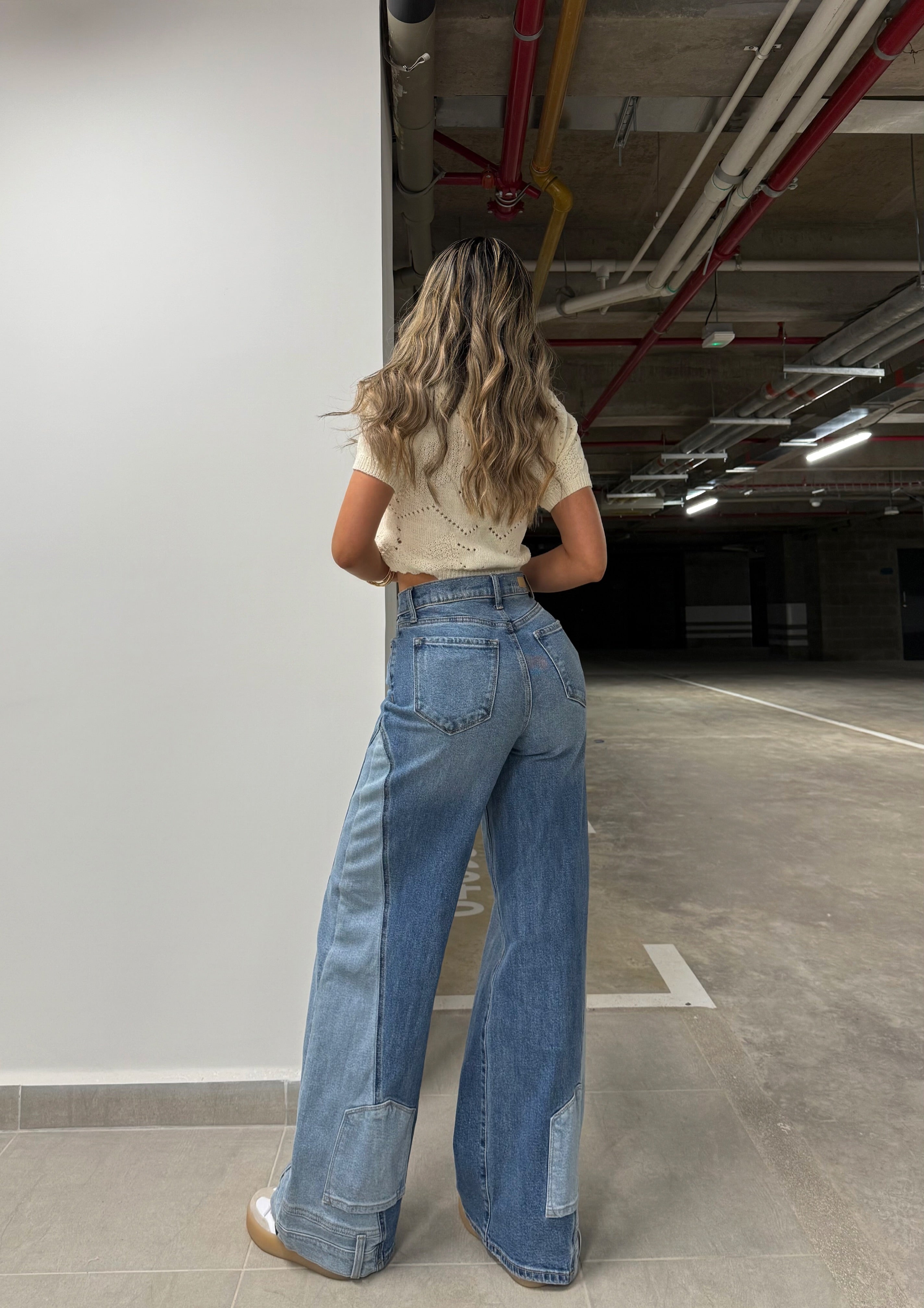 JEAN CEL WIDE LEG 9579