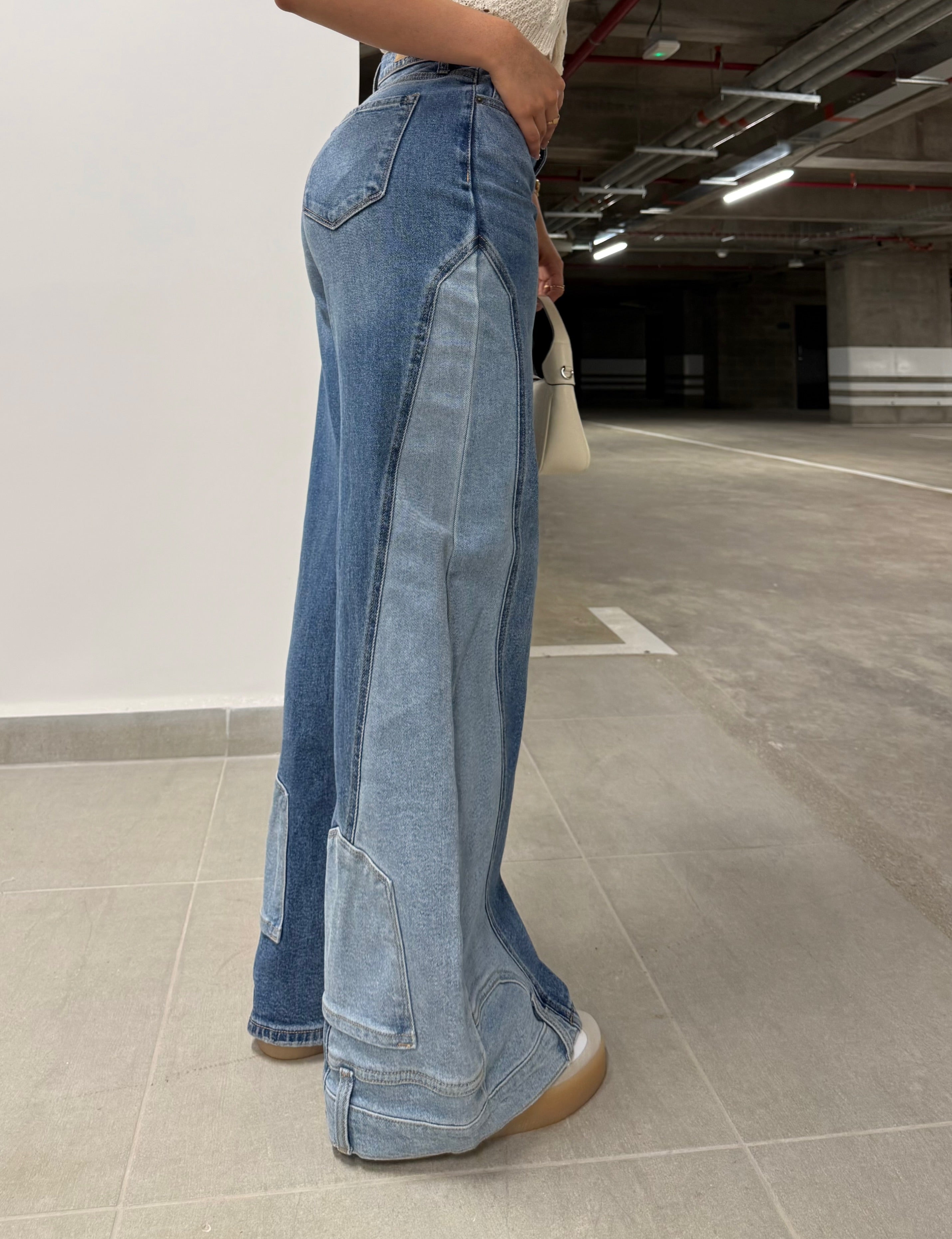 JEAN CEL WIDE LEG 9579