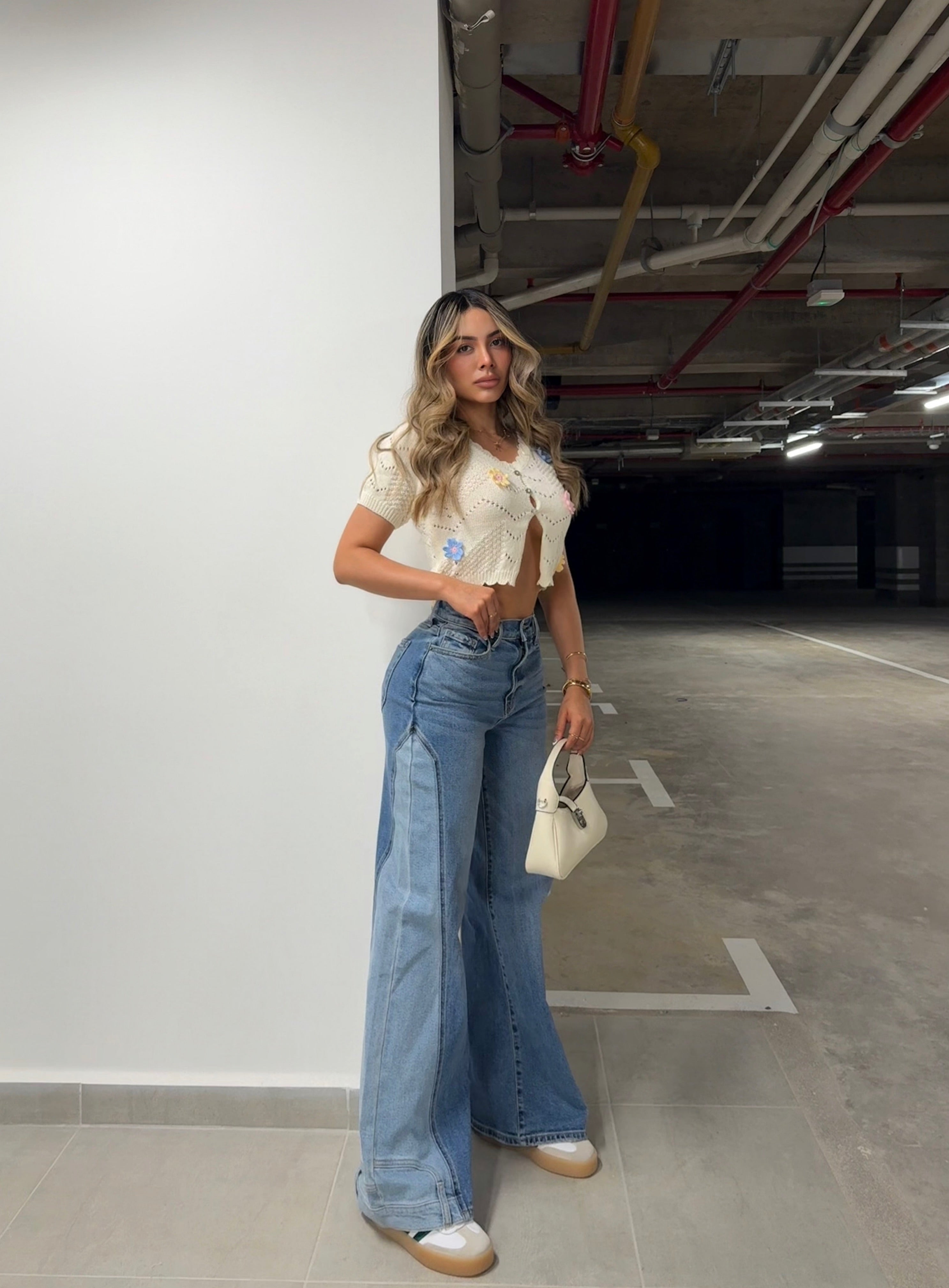 JEAN CEL WIDE LEG 9579