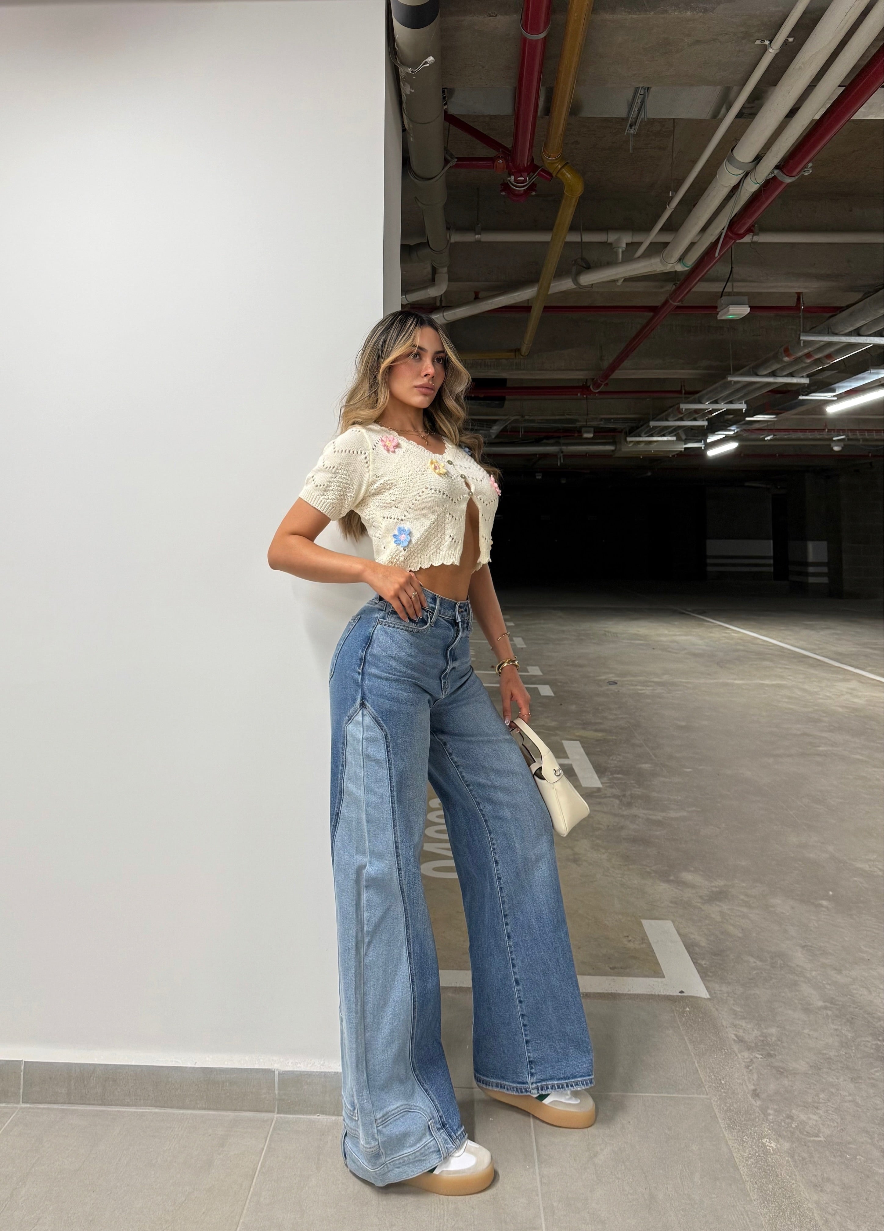 JEAN CEL WIDE LEG 9579