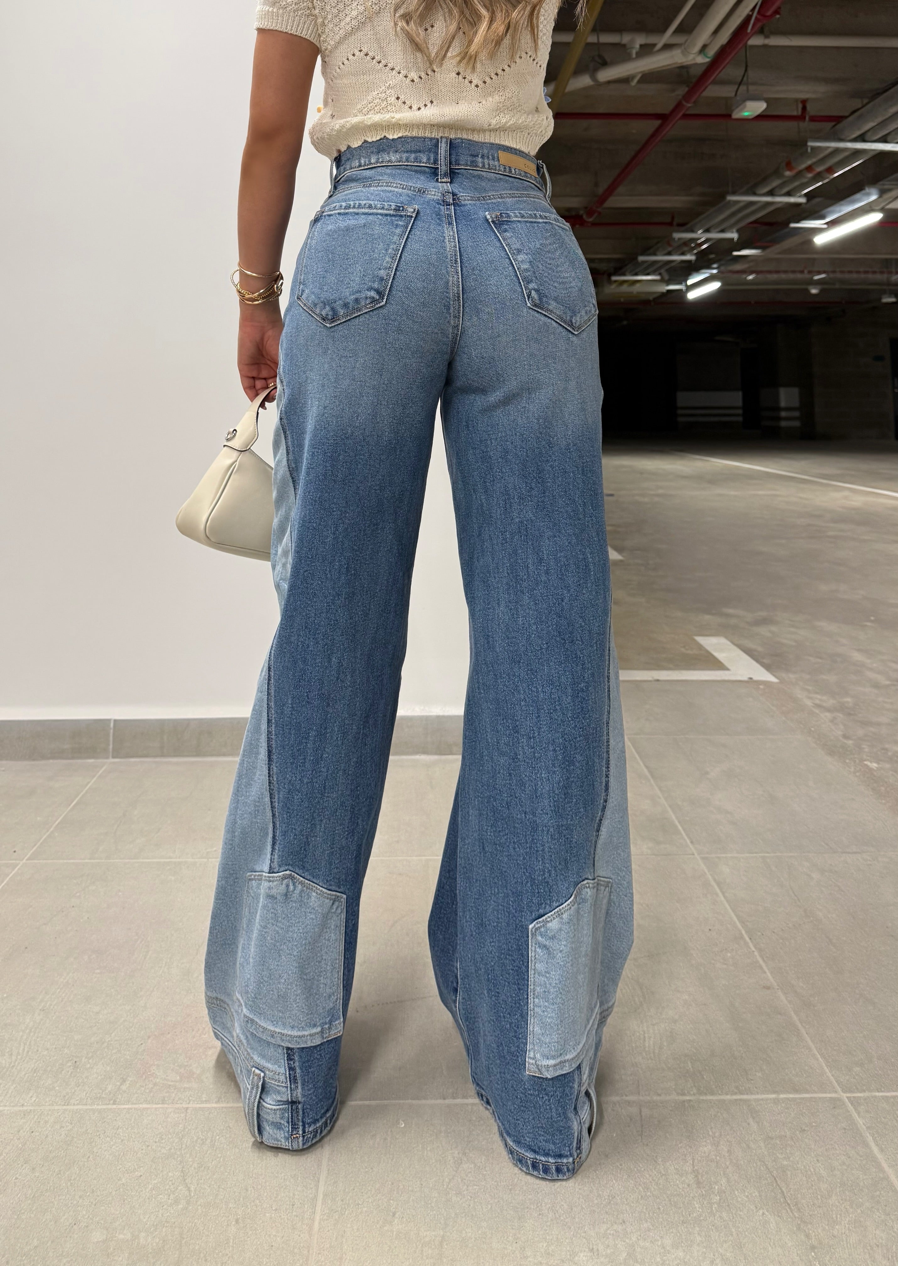 JEAN CEL WIDE LEG 9579