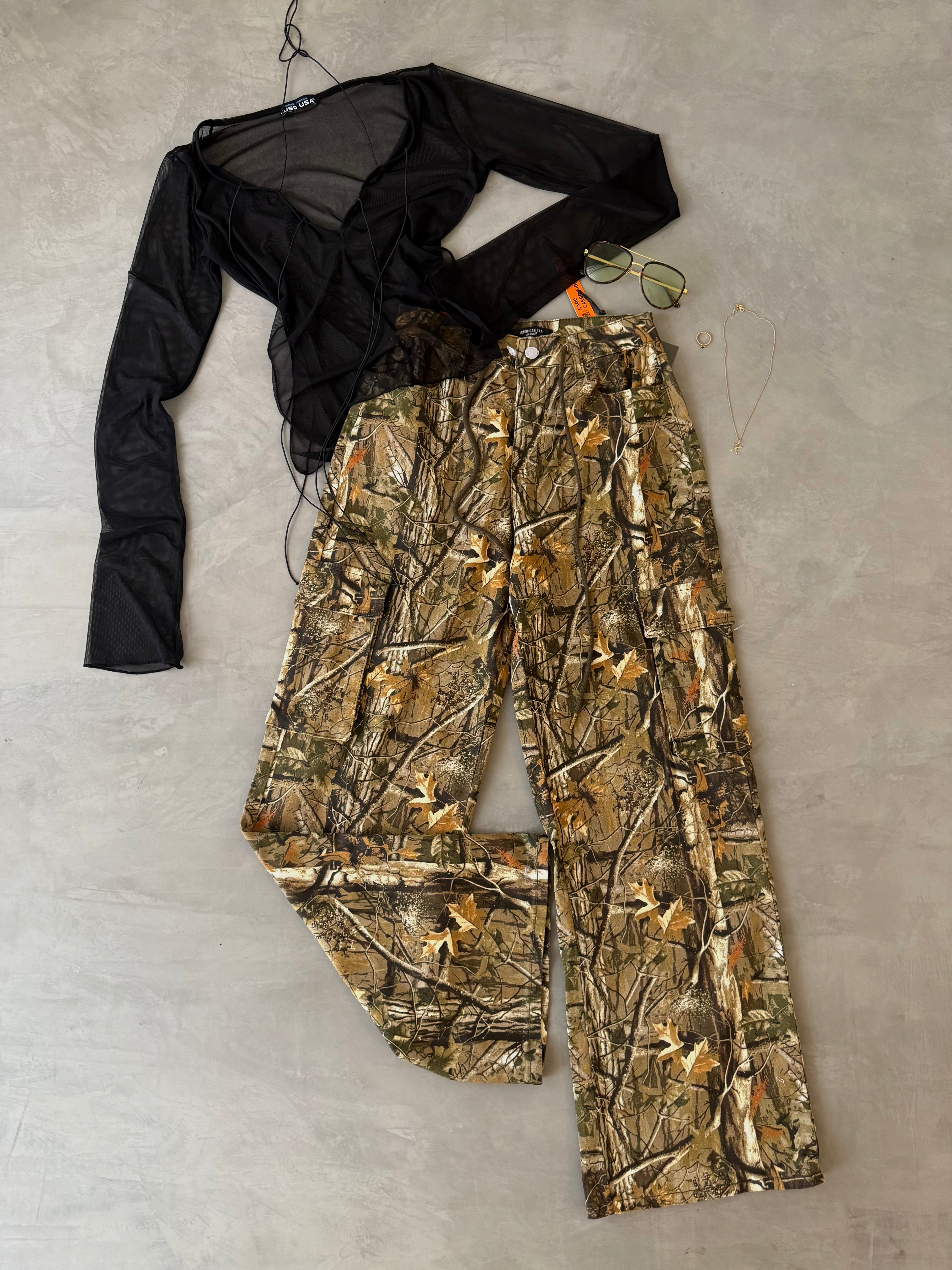 PANTALON CAMUFLADO CARGO AMERICAN 96