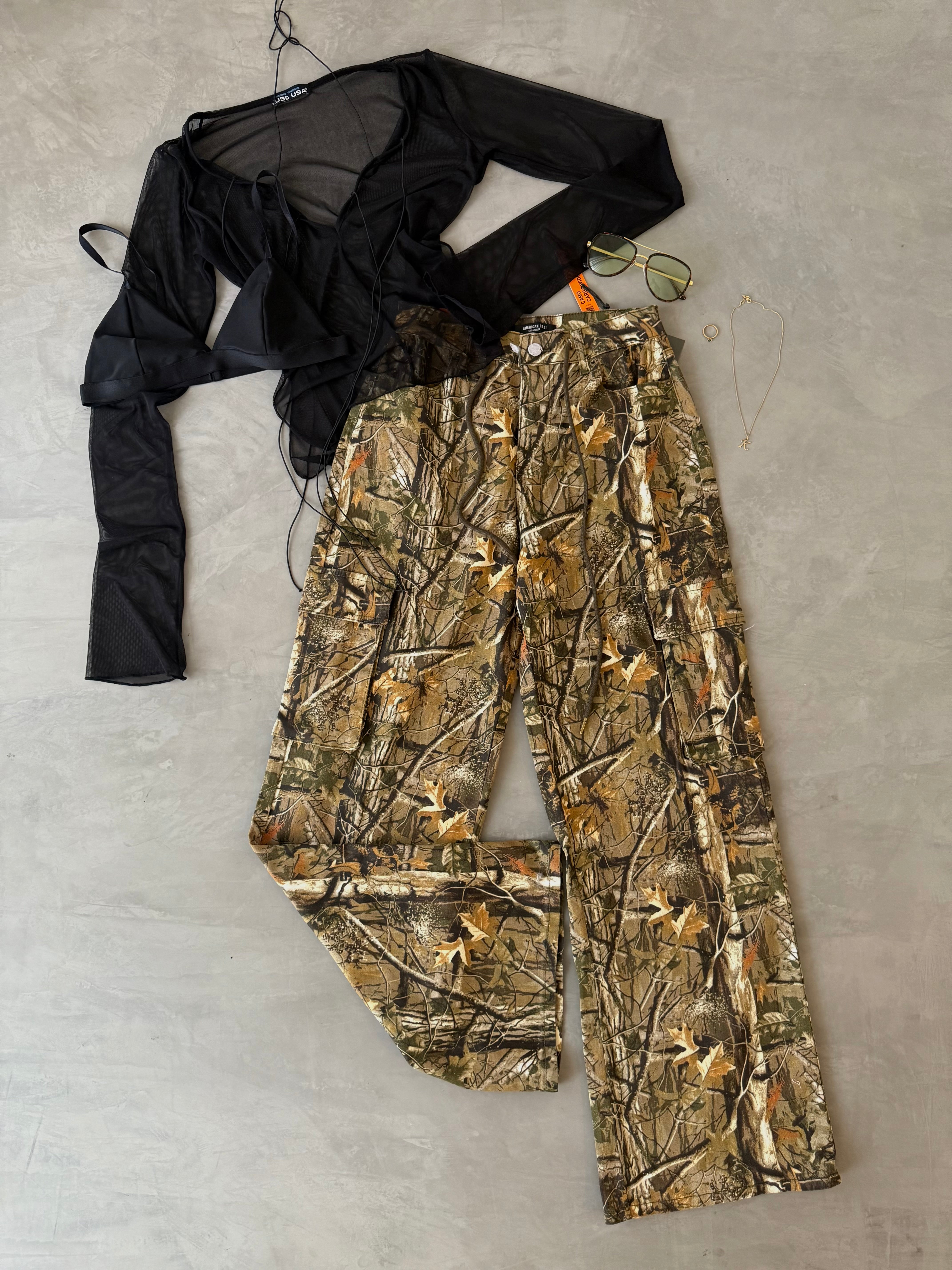PANTALON CAMUFLADO CARGO AMERICAN 96