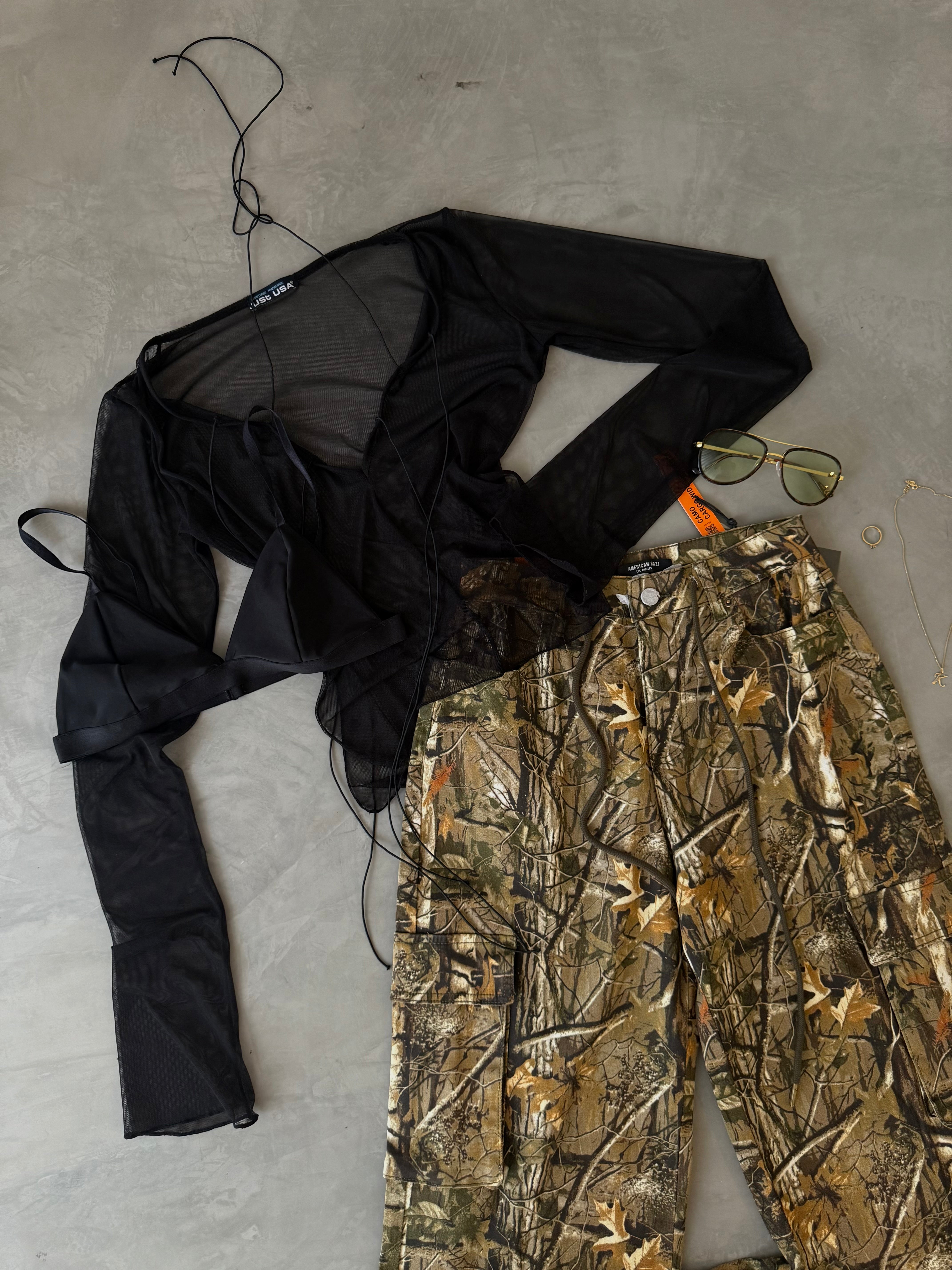 PANTALON CAMUFLADO CARGO AMERICAN 96