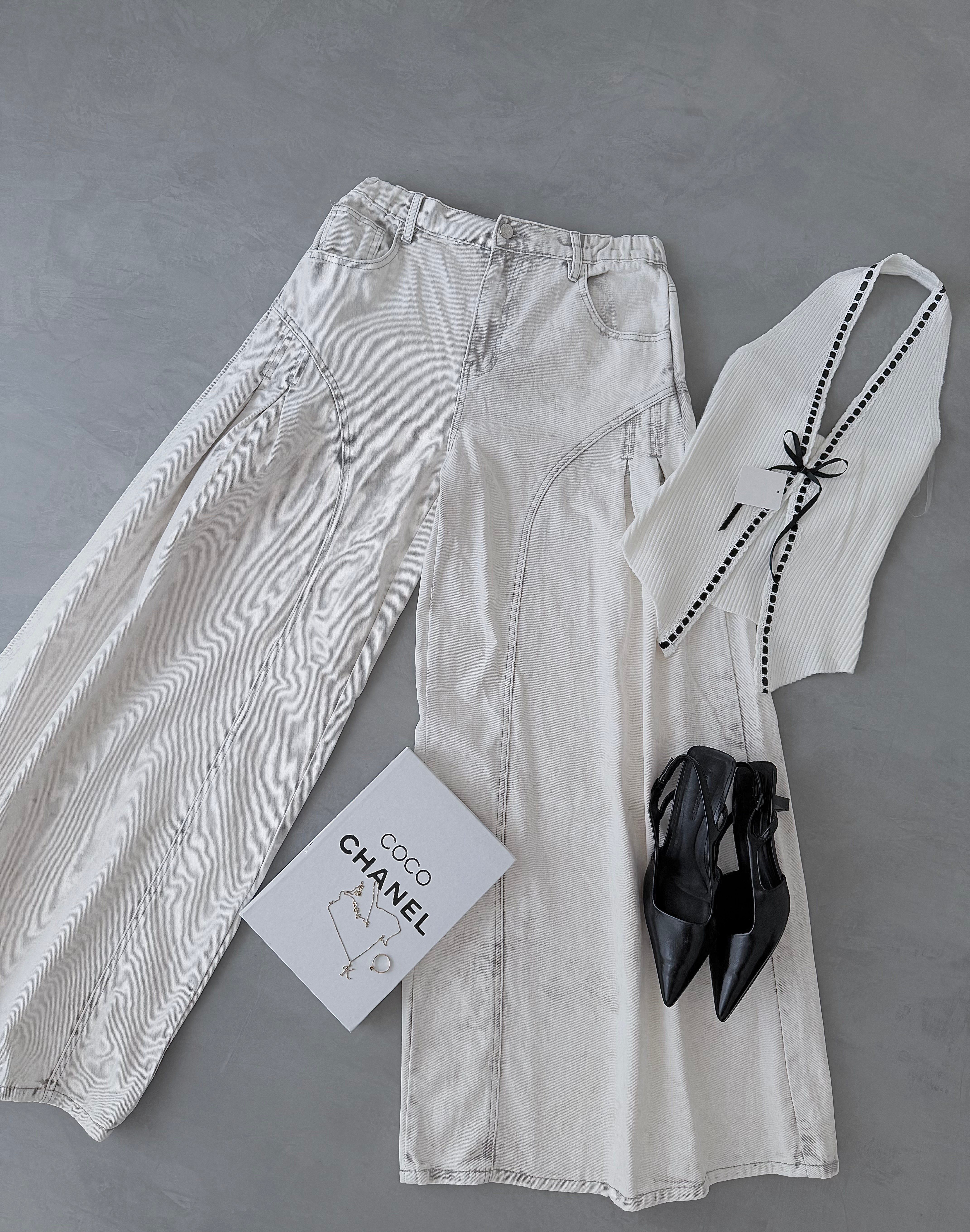 PANTALON BAGGY AMERICAN GRIS
