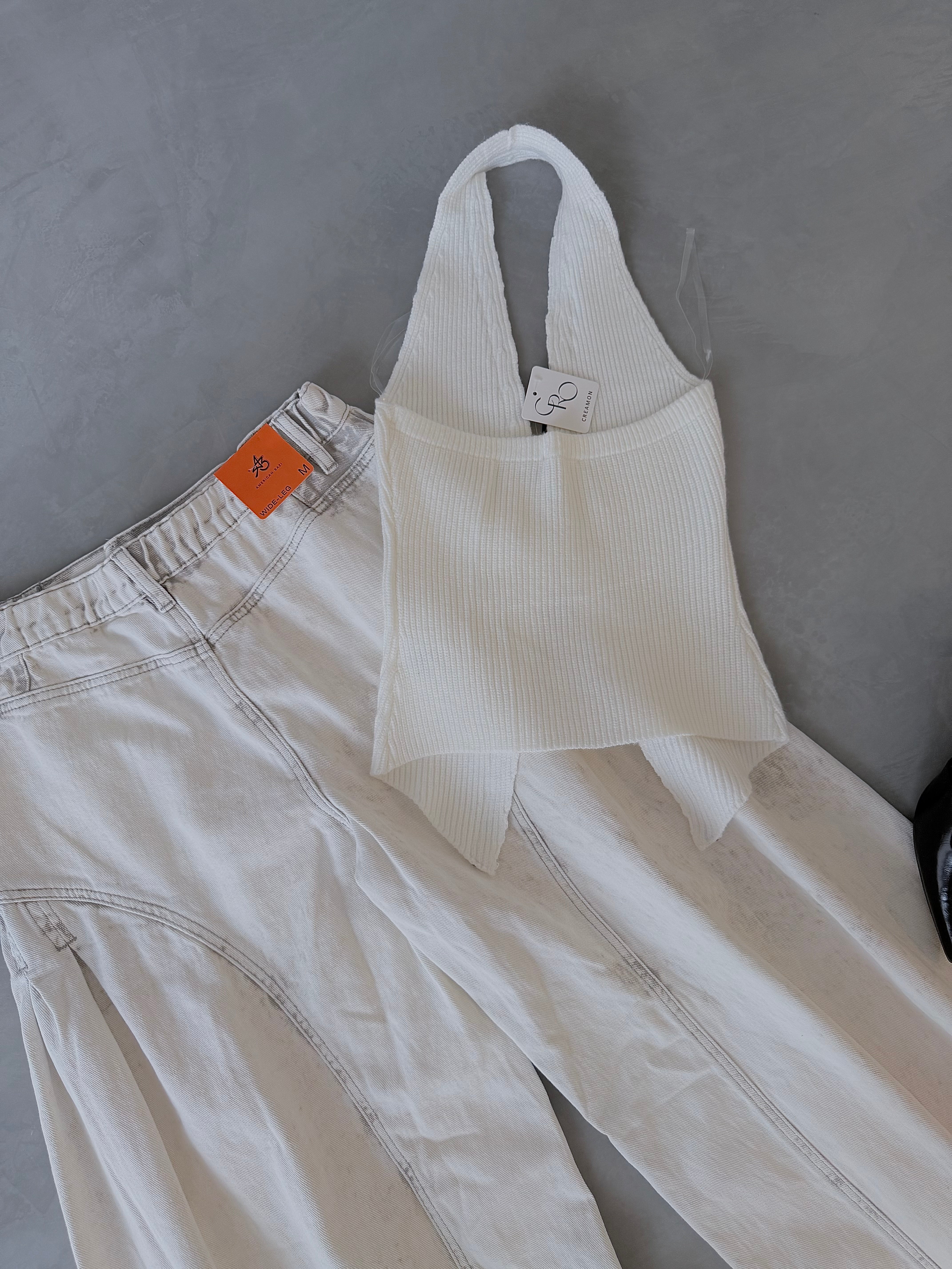 PANTALON BAGGY AMERICAN GRIS