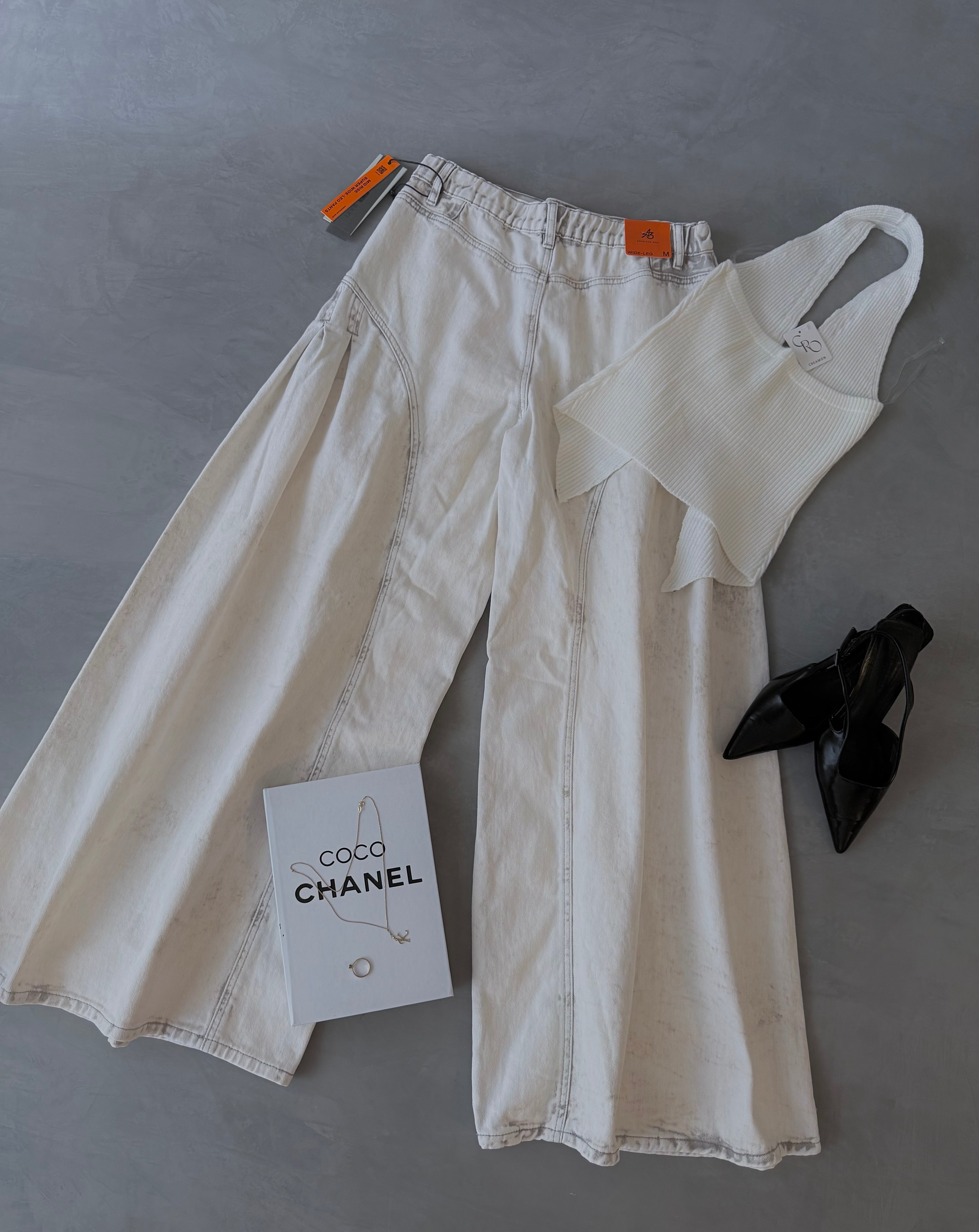 PANTALON BAGGY AMERICAN GRIS
