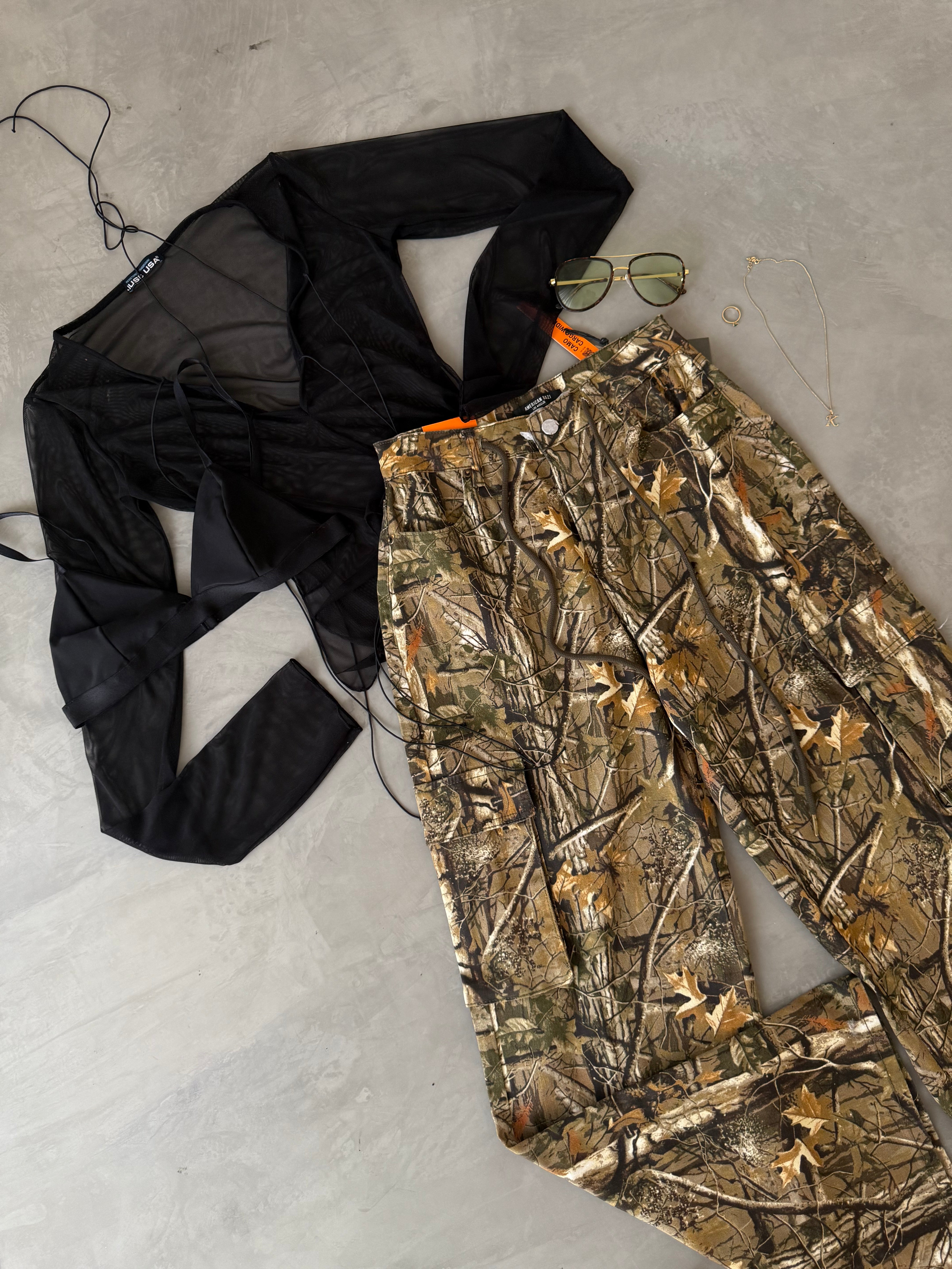 PANTALON CAMUFLADO CARGO AMERICAN 96
