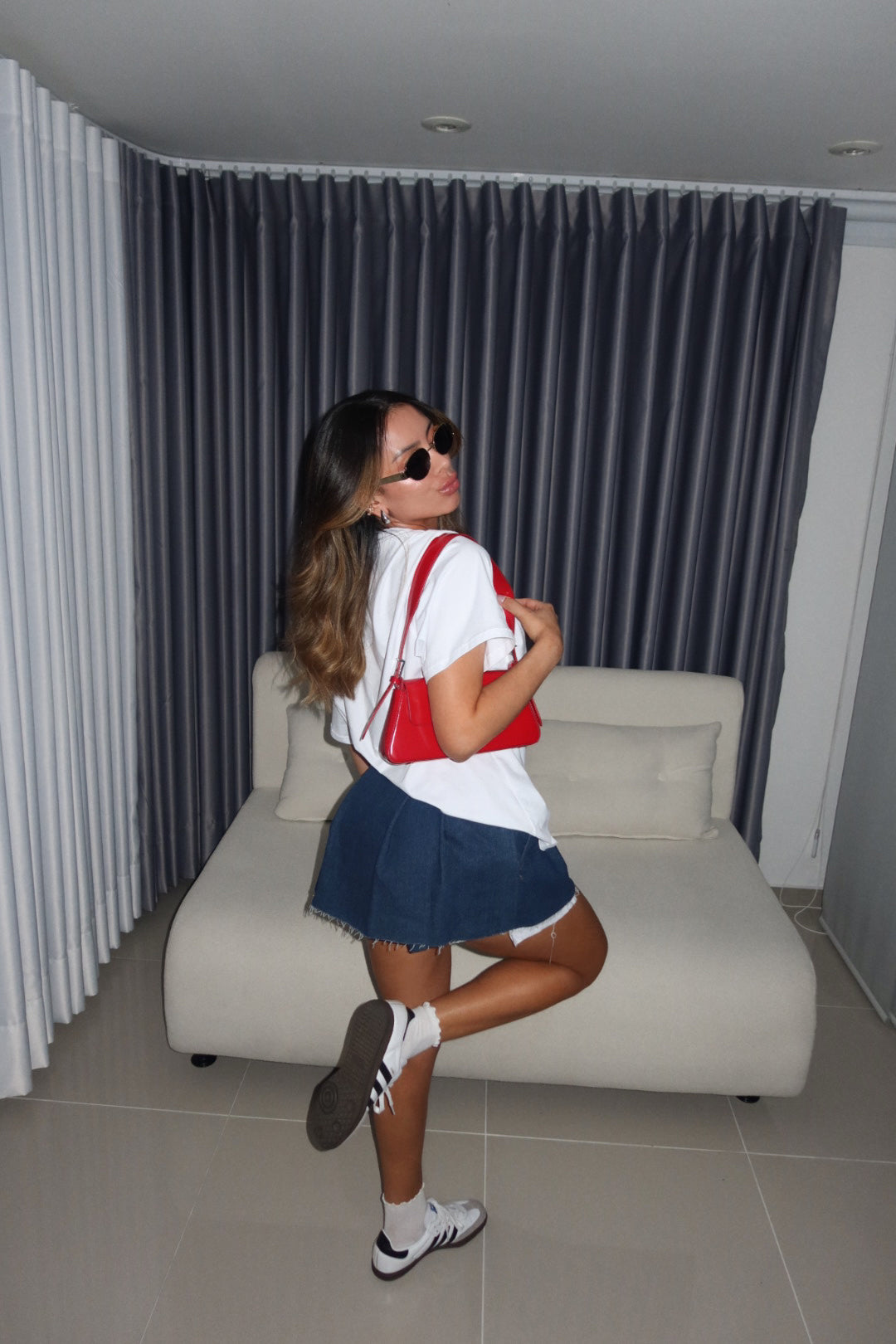FALDA SHORT DENIM JU
