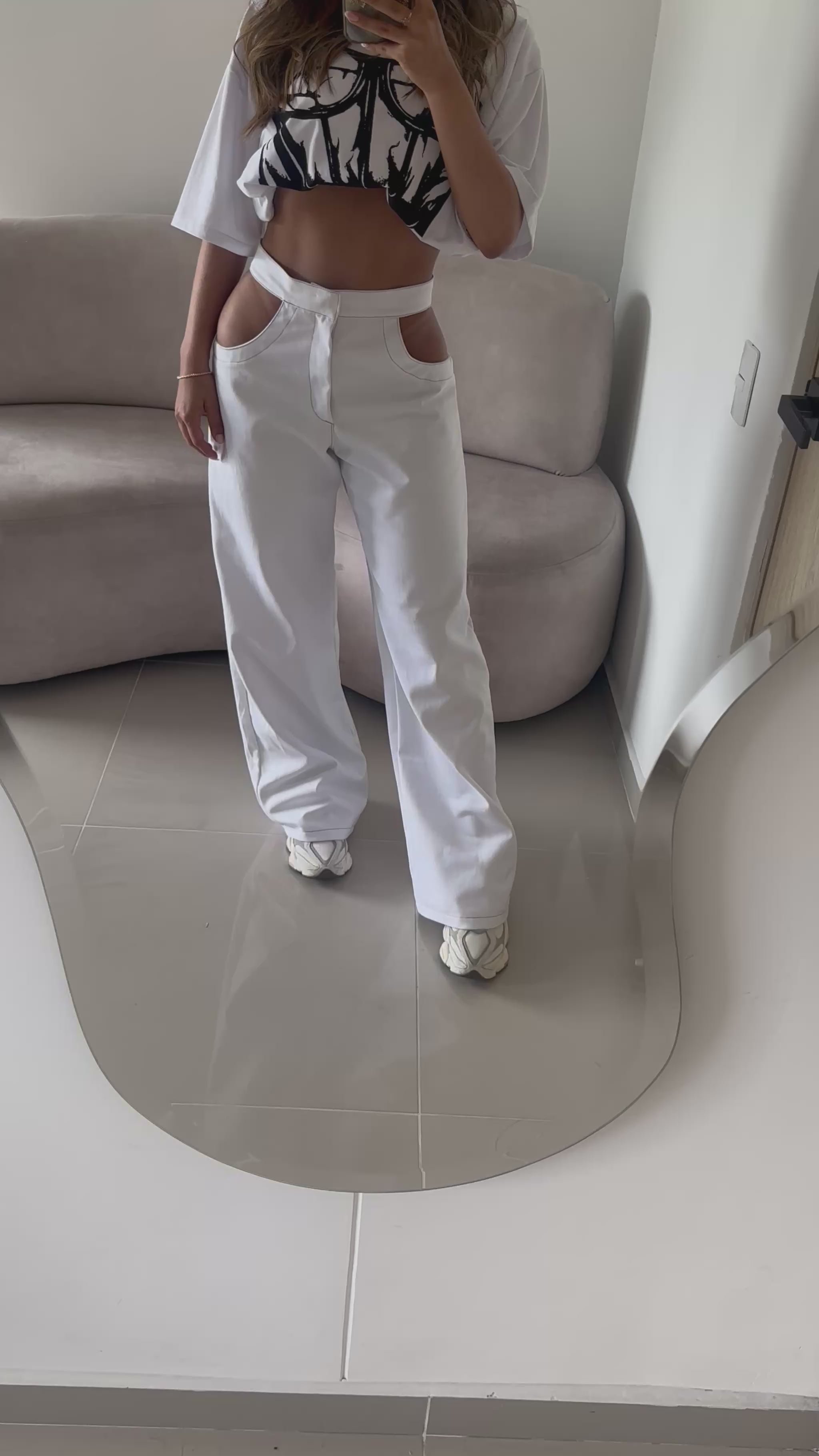 PANTALON JU BLANCO