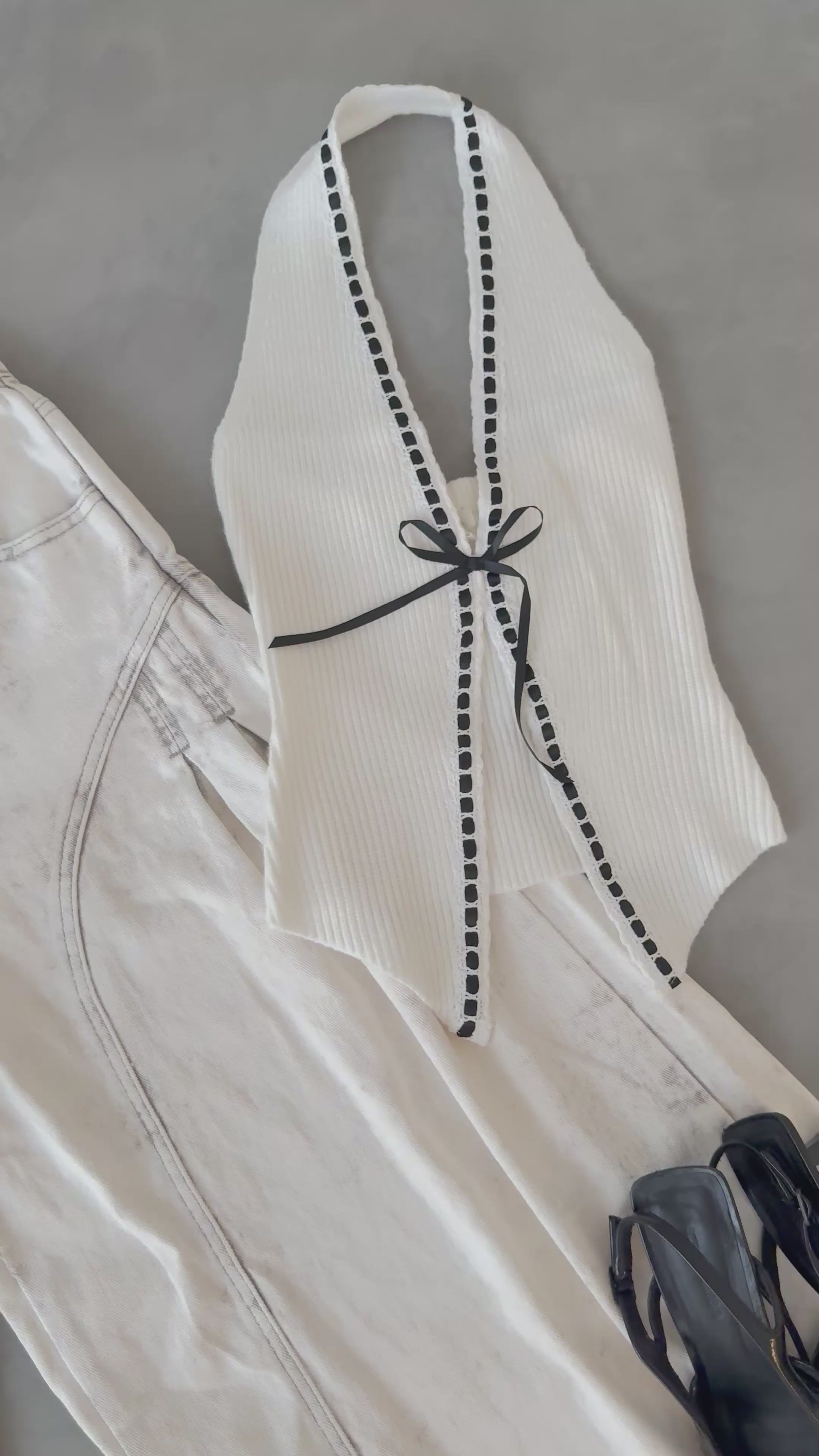 PANTALON BAGGY AMERICAN GRIS