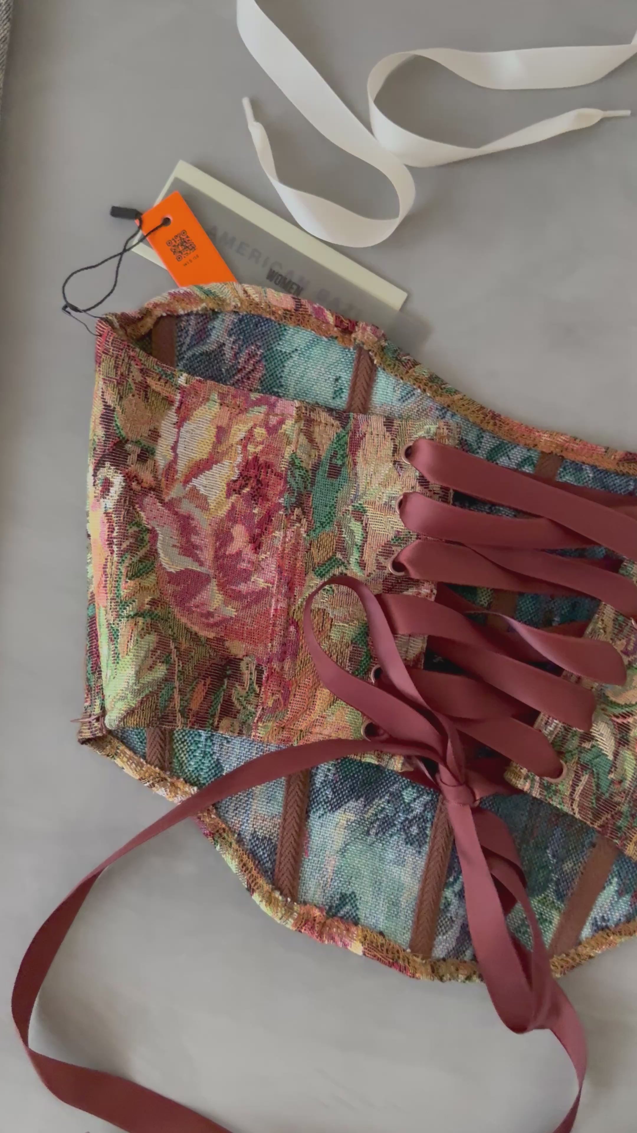 CORSET AMERICAN VINO 96
