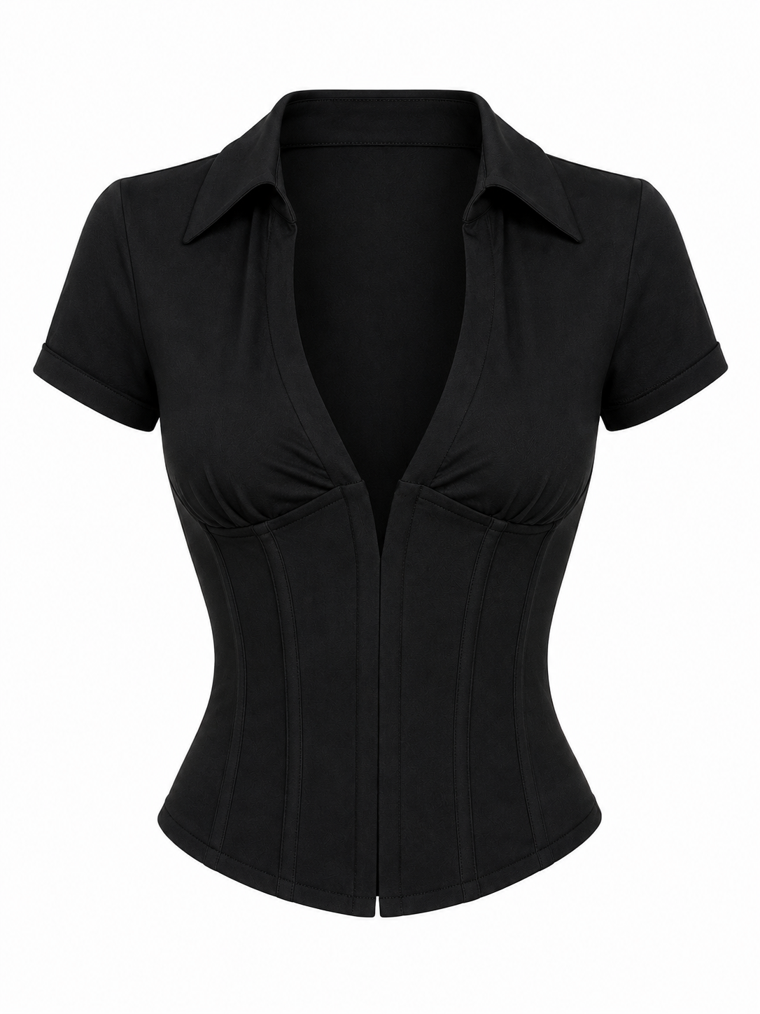 BLUSA CORPIÑO 26308 NEGRA