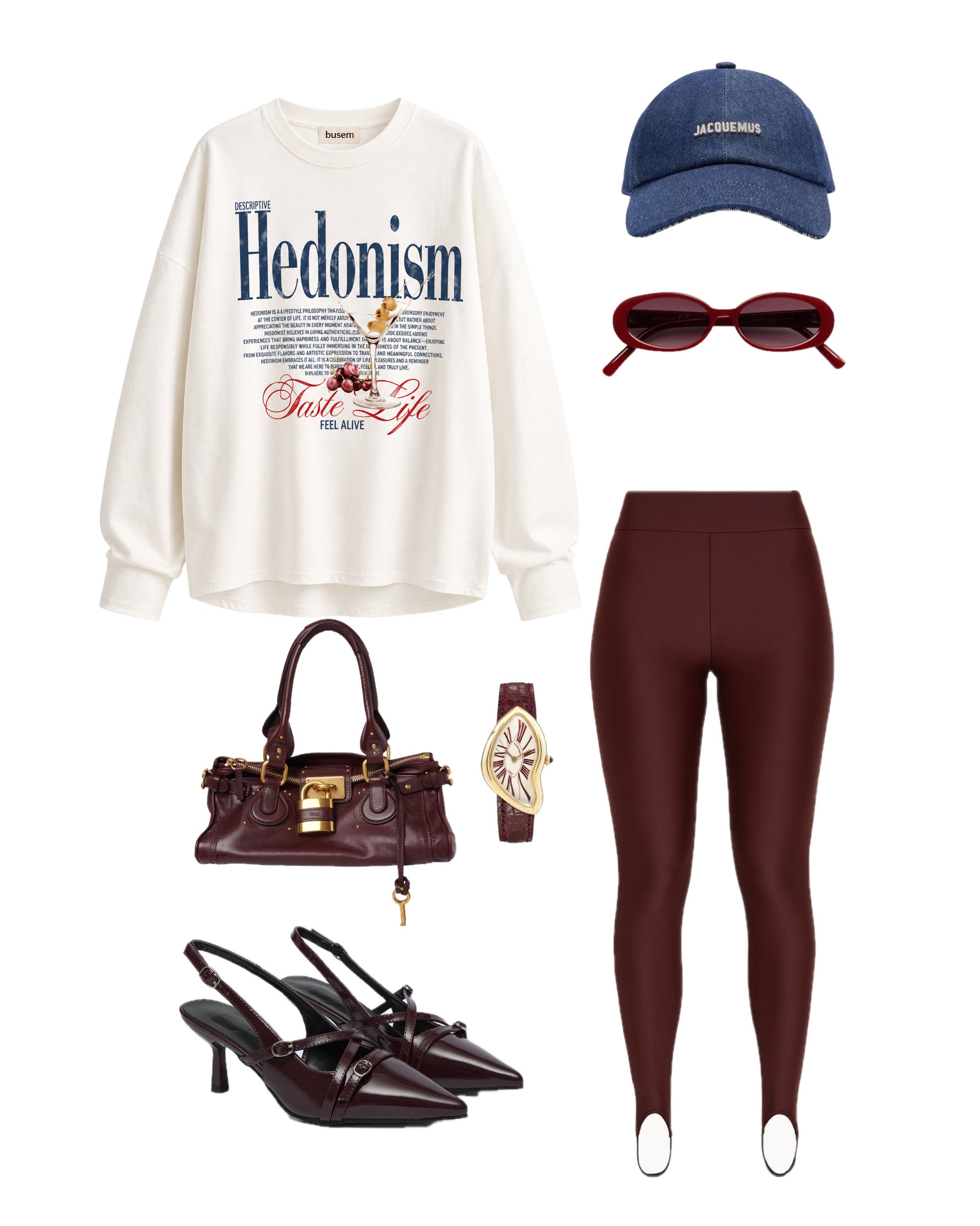 LEGGINGS VINOTINTO SR
