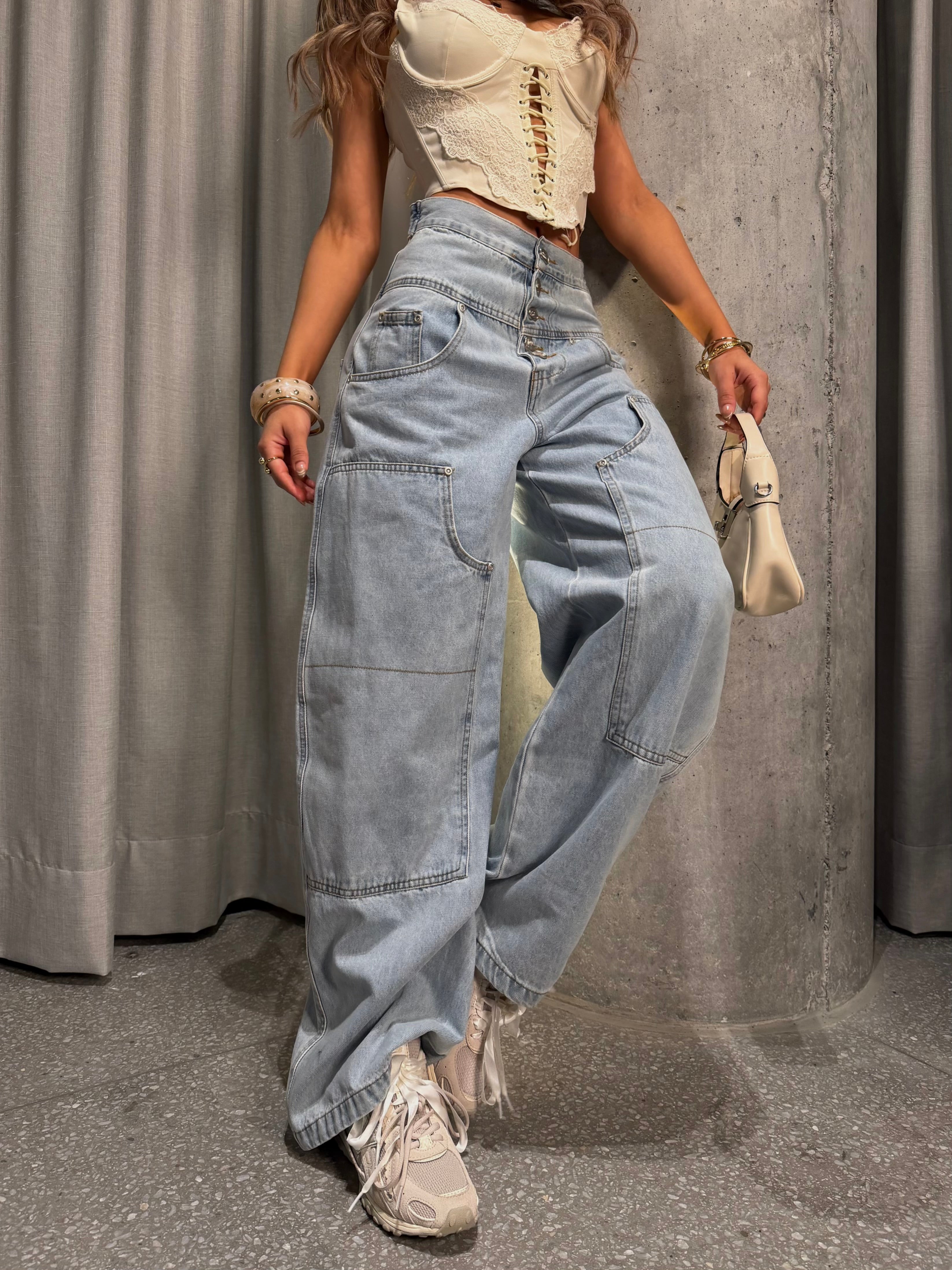 PANTALON WIDE LEG 12683