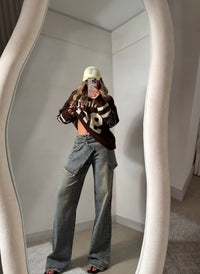 PANTALON WIDE LEG SOBREPUESTO 3838