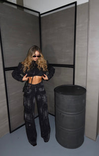 PANTALON WIDE CARGO C43