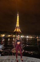 LEGGINGS VINO TINTO 7916