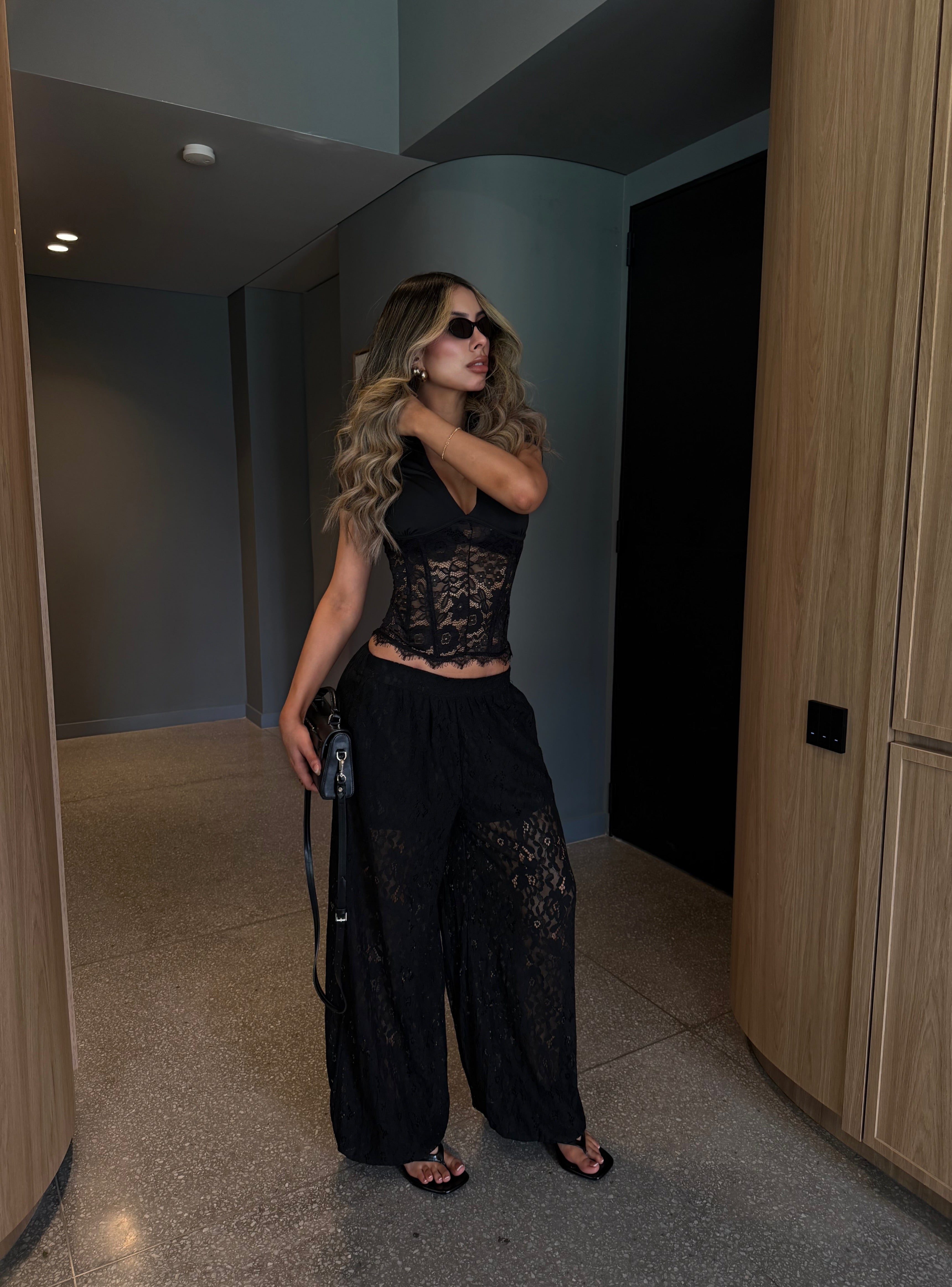 PANTALON LUCCE NEGRO 7182
