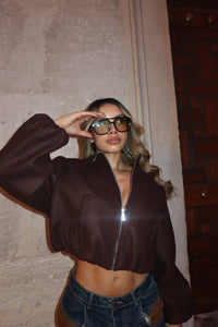 CHAQUETA VOLUMEX CAFE