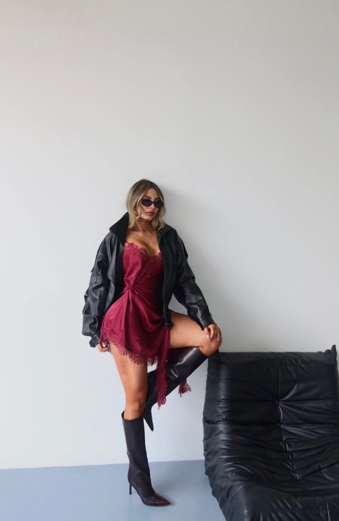 VESTIDO MOCHY VINOTINTO 999