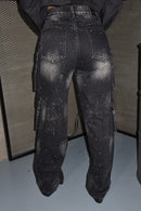 PANTALON WIDE CARGO C43