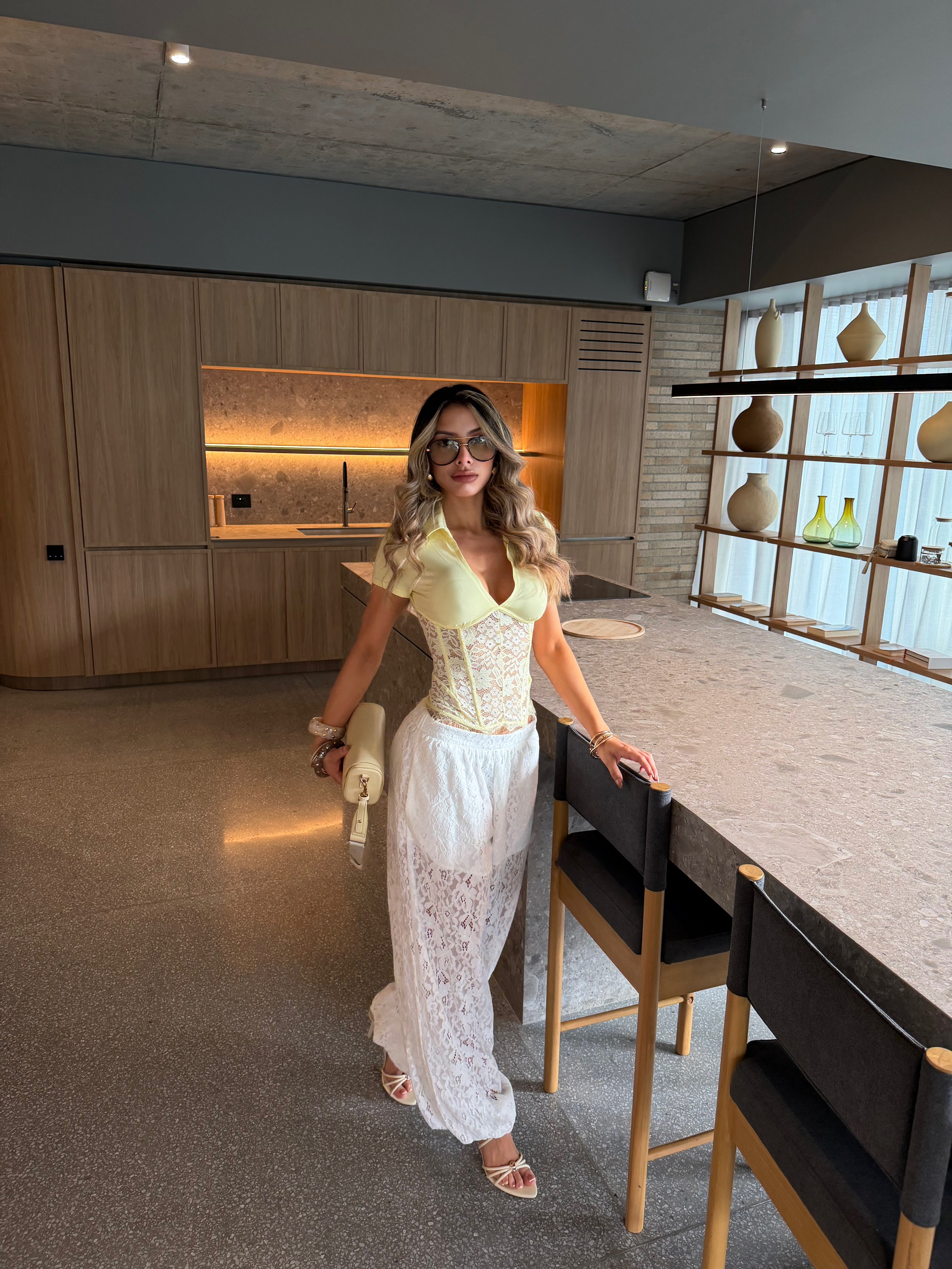 PANTALON LUCCE BLANCO 7182