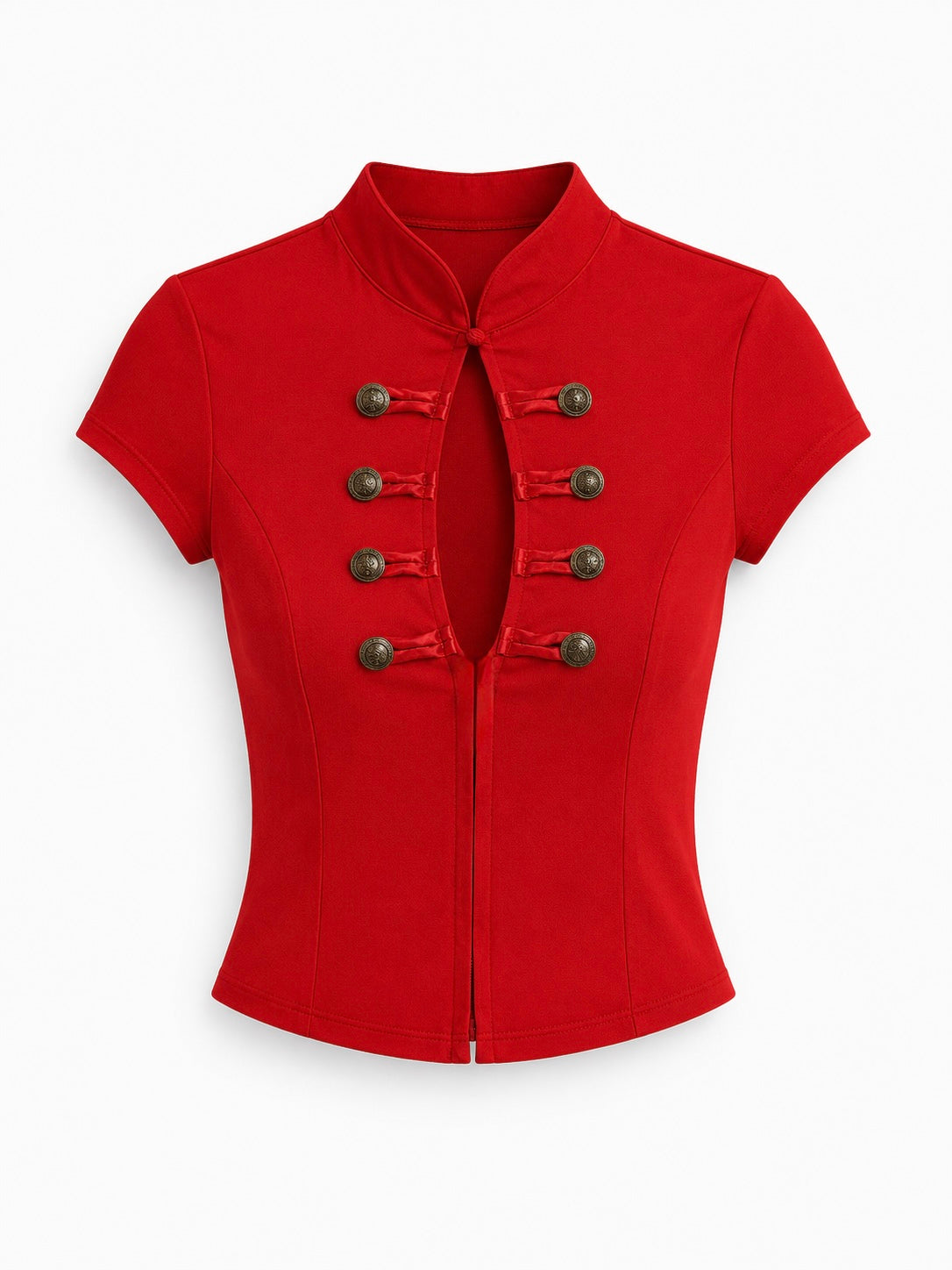 BLUSA CORSET NAPOLEON ROJA 26525