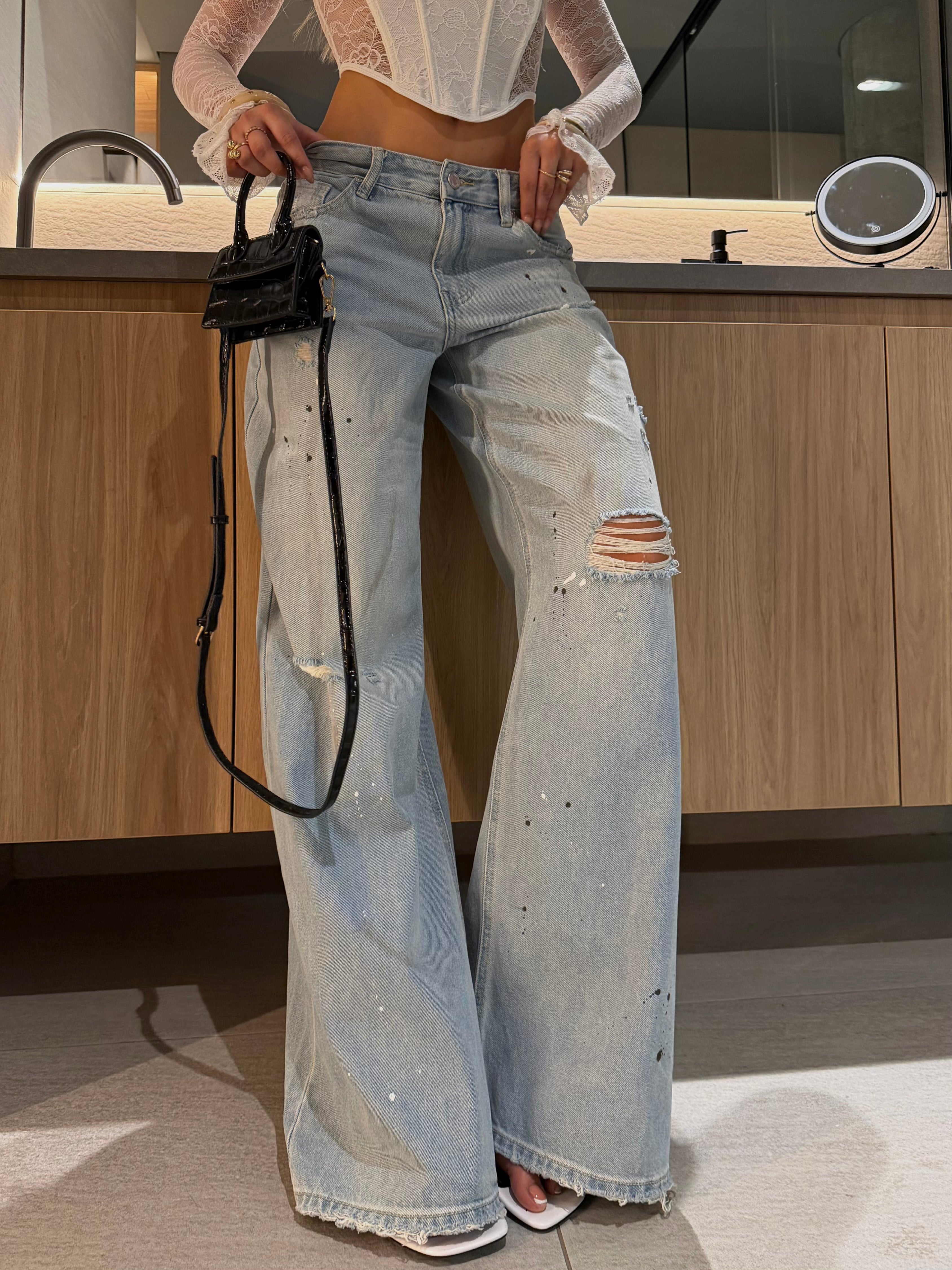 PANTALON WIDE LEG 3922