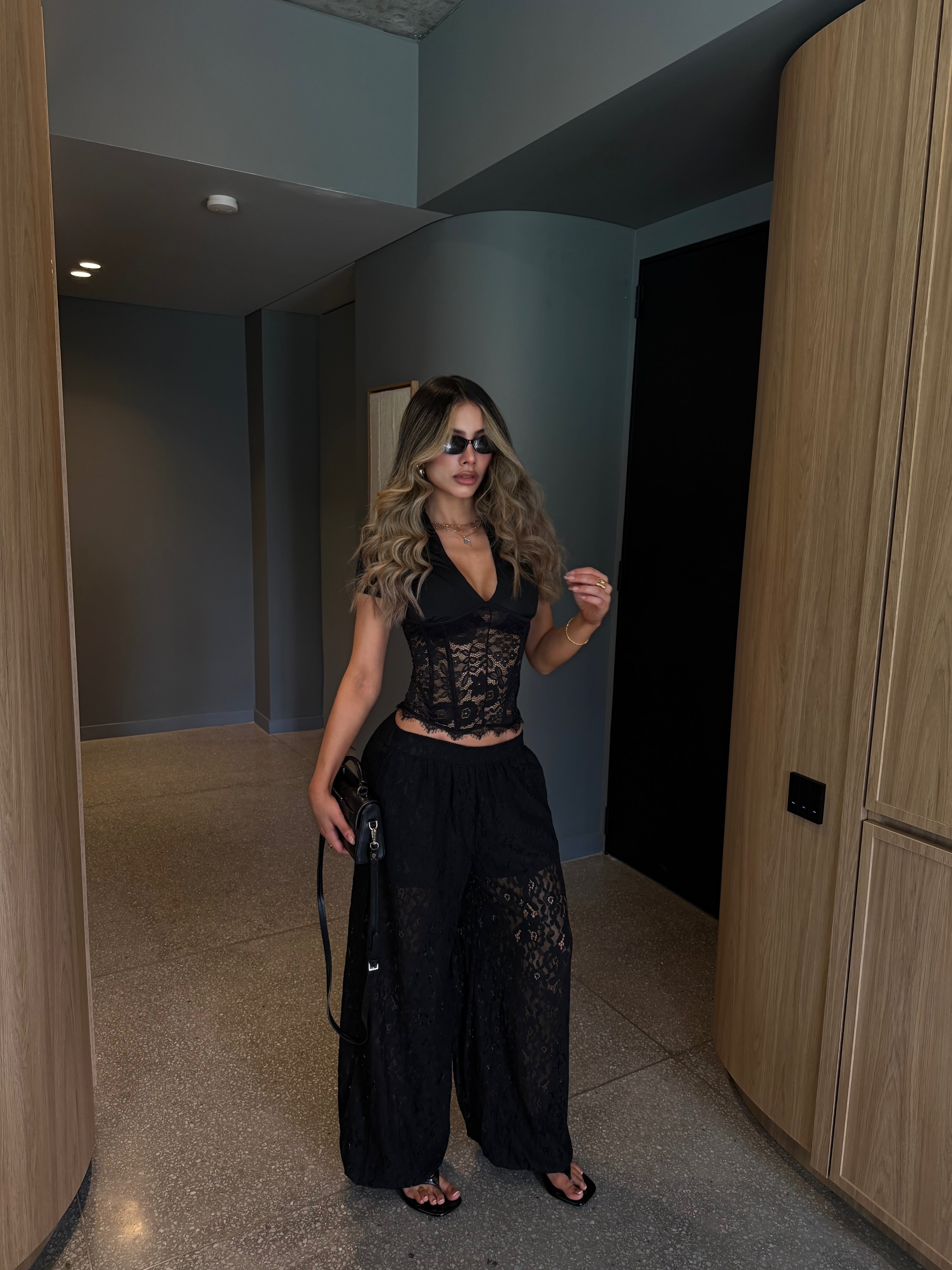 BLUSA CORPIÑO 26315 NEGRA
