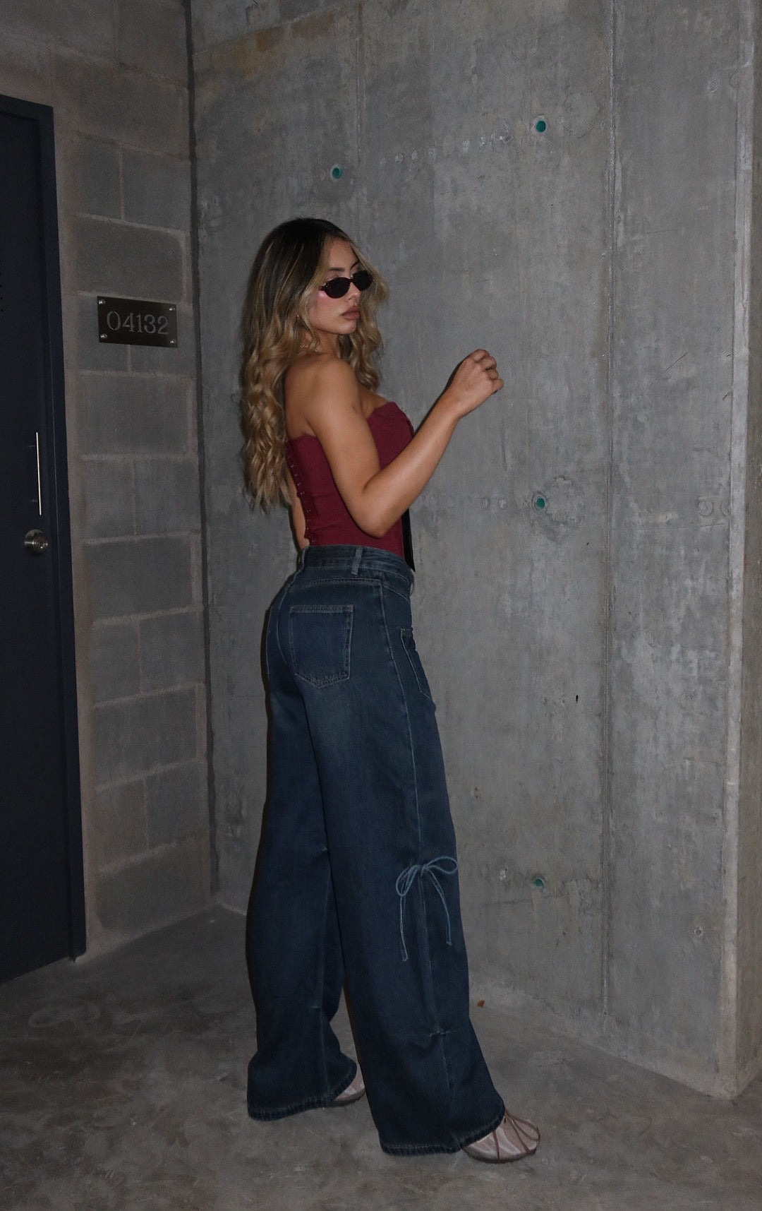 PANTALON WIDE LEG ND 006