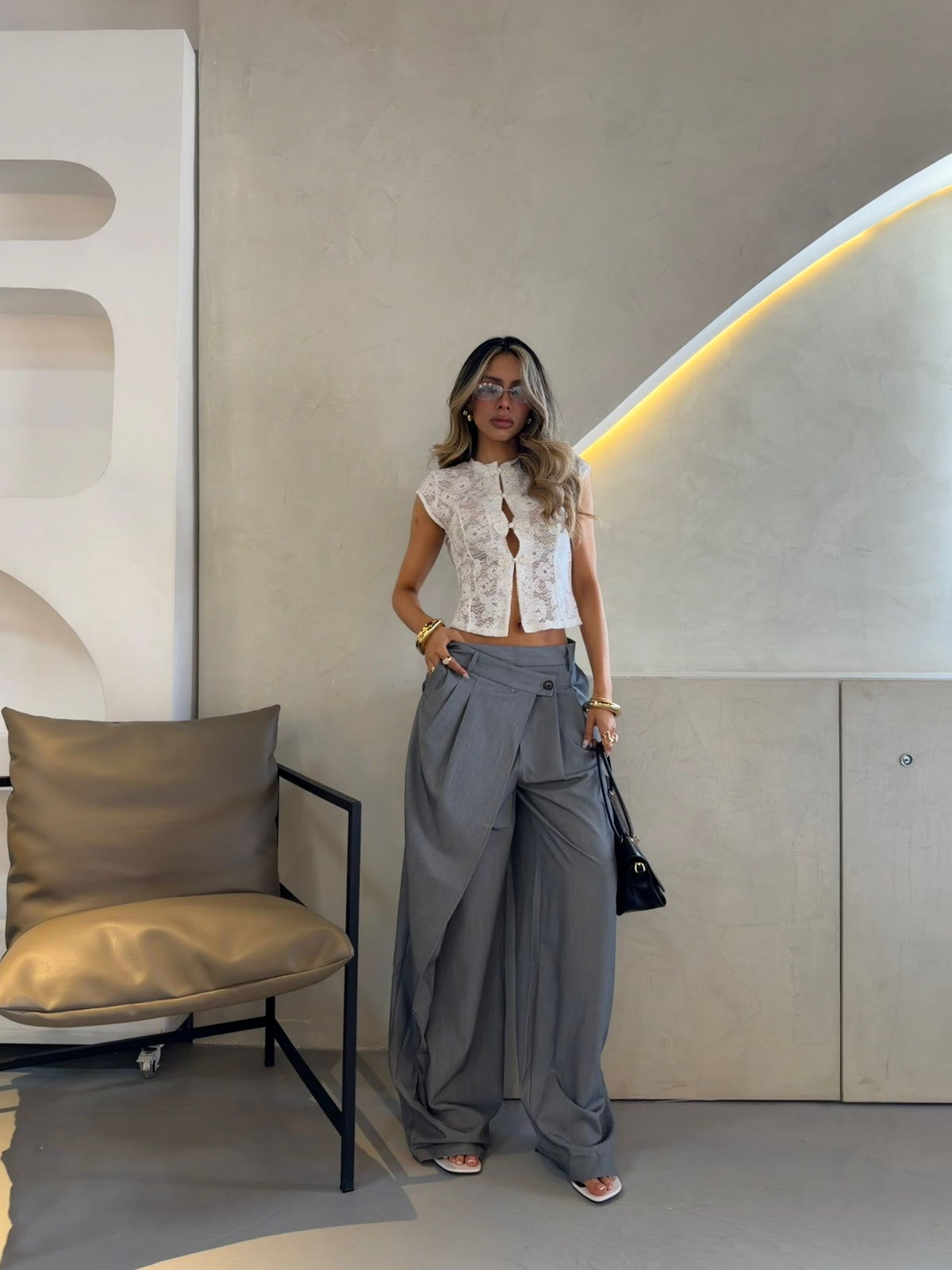 PANTALON GRIS 1347