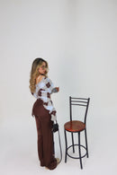 PANTALON IVIVI CAFE 4448