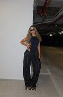 PANTALÓN CARFO AMERICAN NEGRO