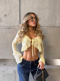 BLUSA BLONDA AMARILLA 001