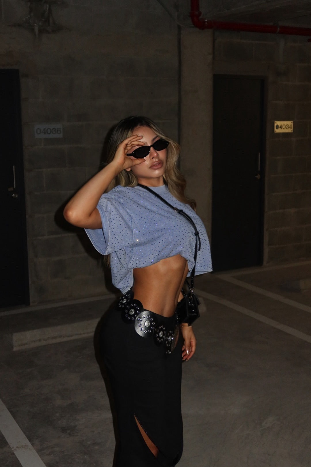 CAMISA GAL AZUL