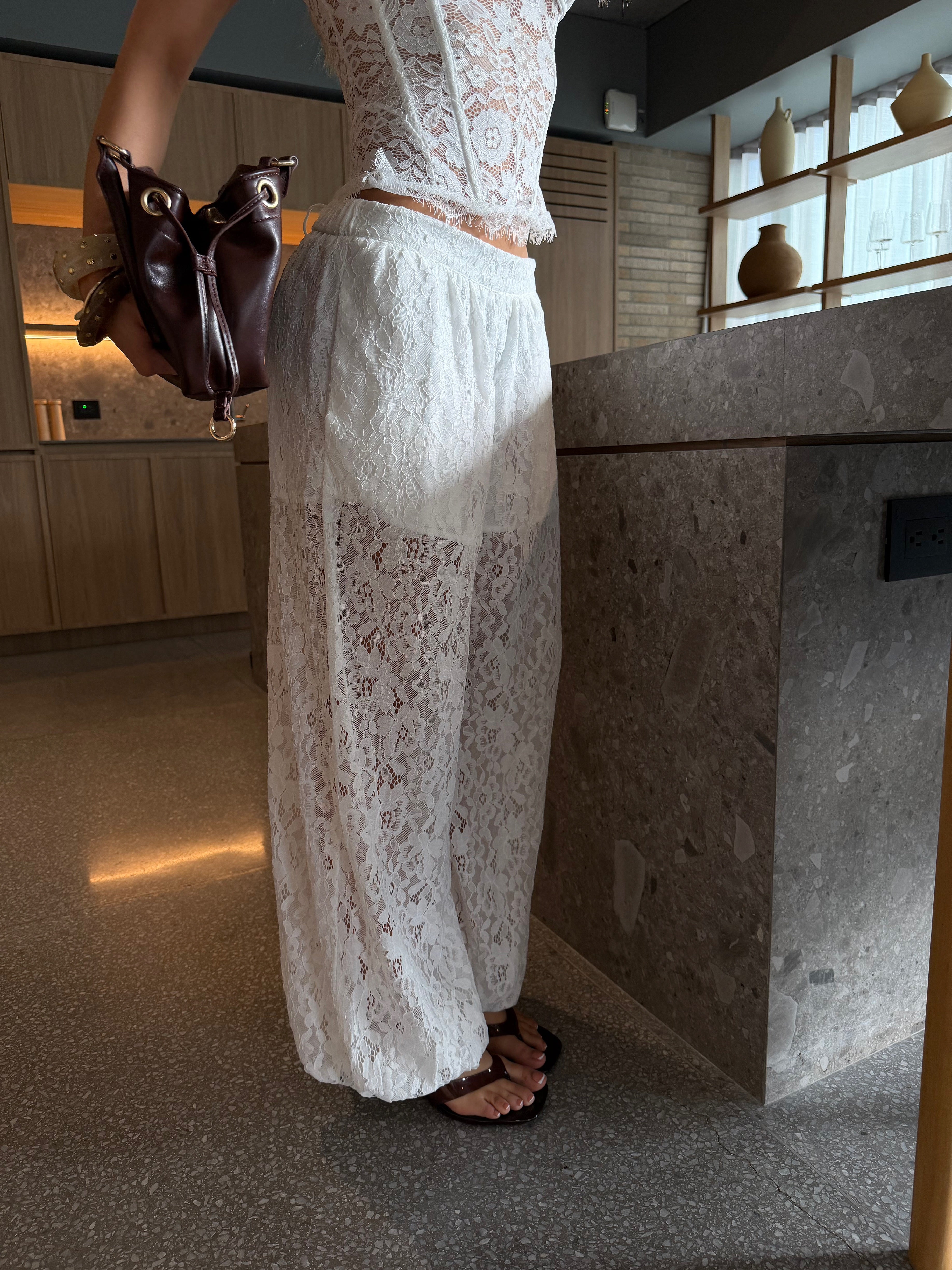 PANTALON LUCCE BLANCO 7182