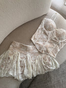 SET CORSET Y FALDA GIO 7315