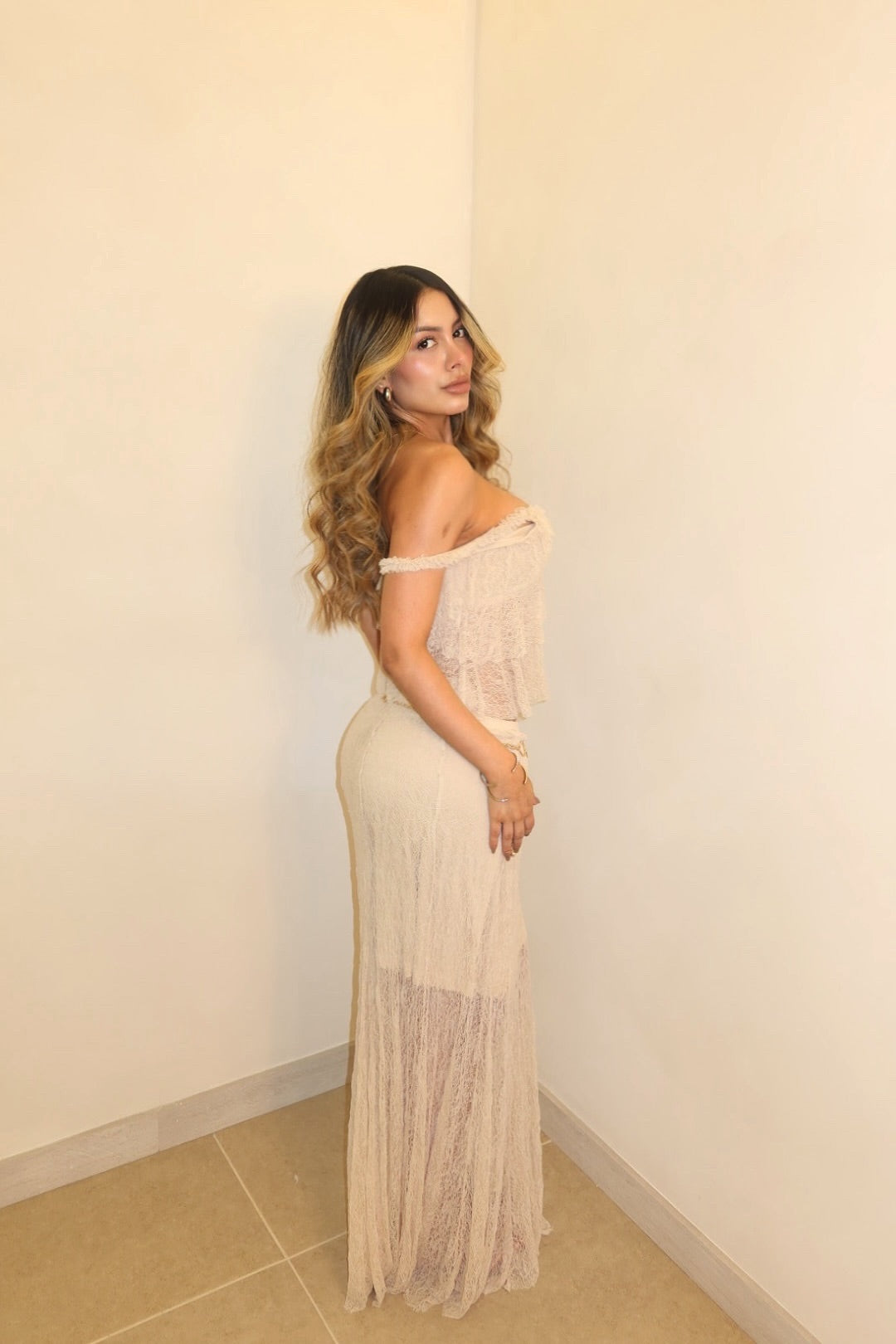 SET ELSA BEIGE 20448