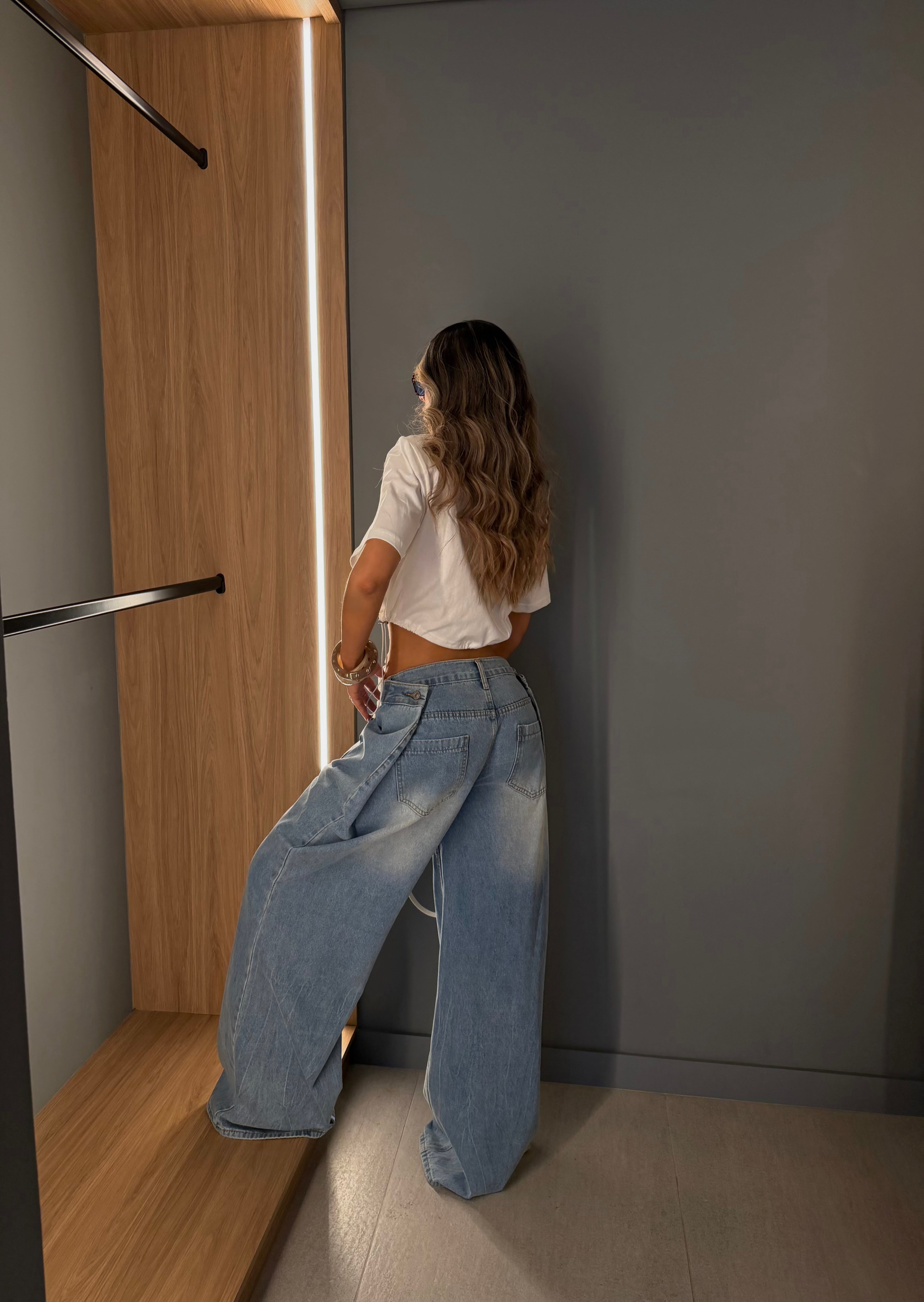 PANTALON WIDE LEG 13659