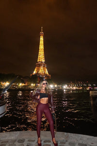 LEGGINGS VINO TINTO 7916