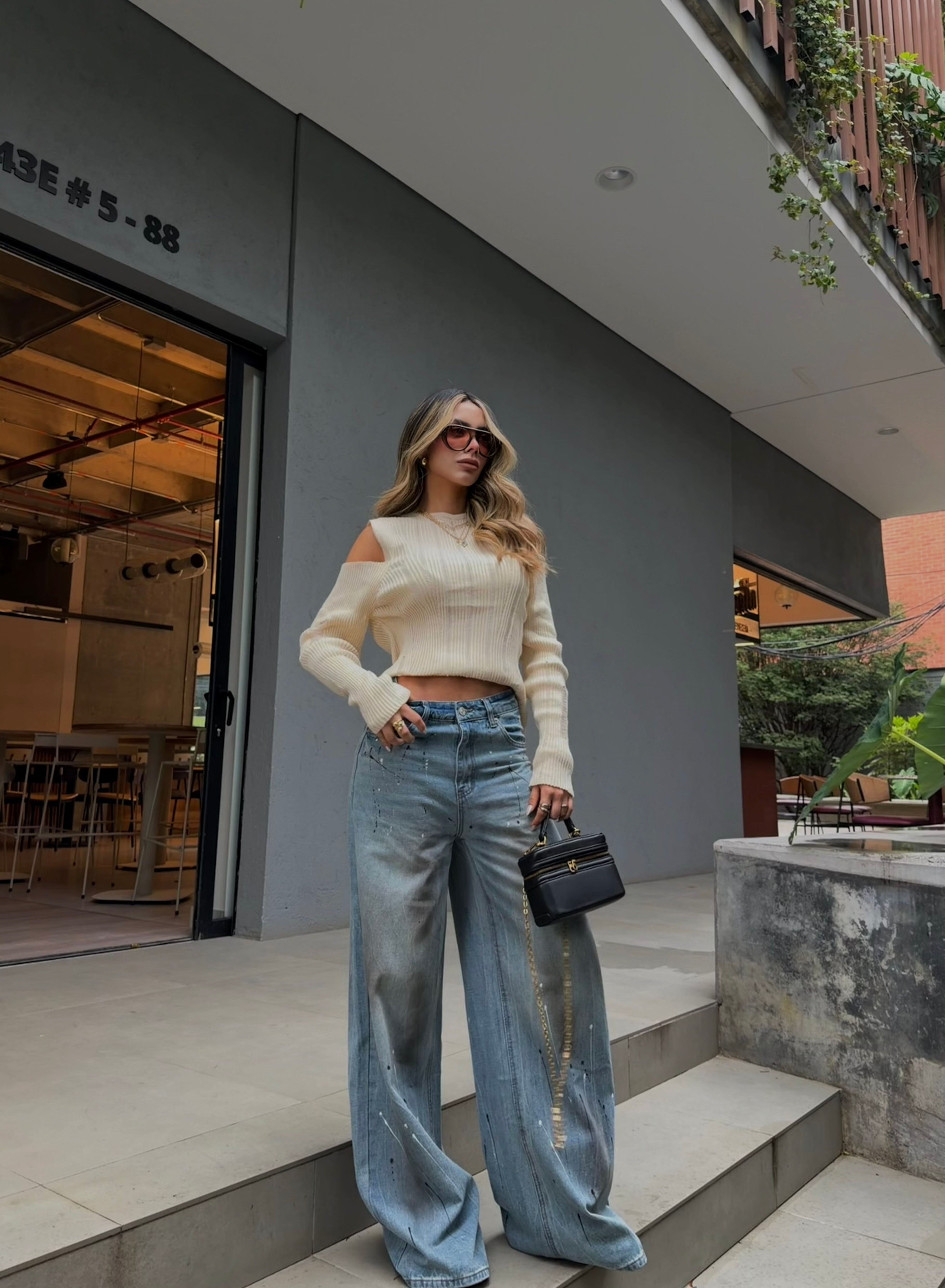 PANTALON WIDE LEG 13512
