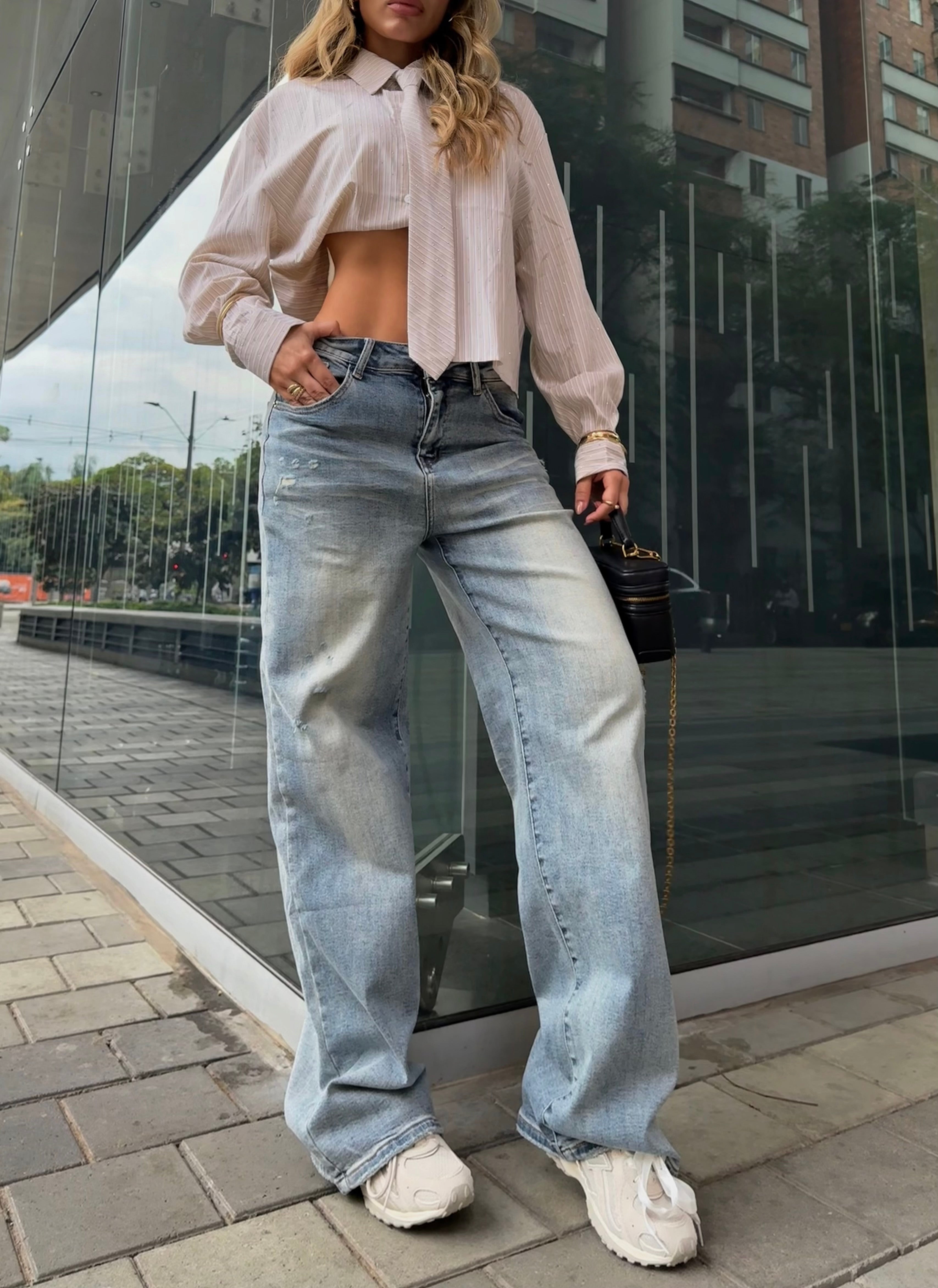 PANTALON WIDE LEG 8649