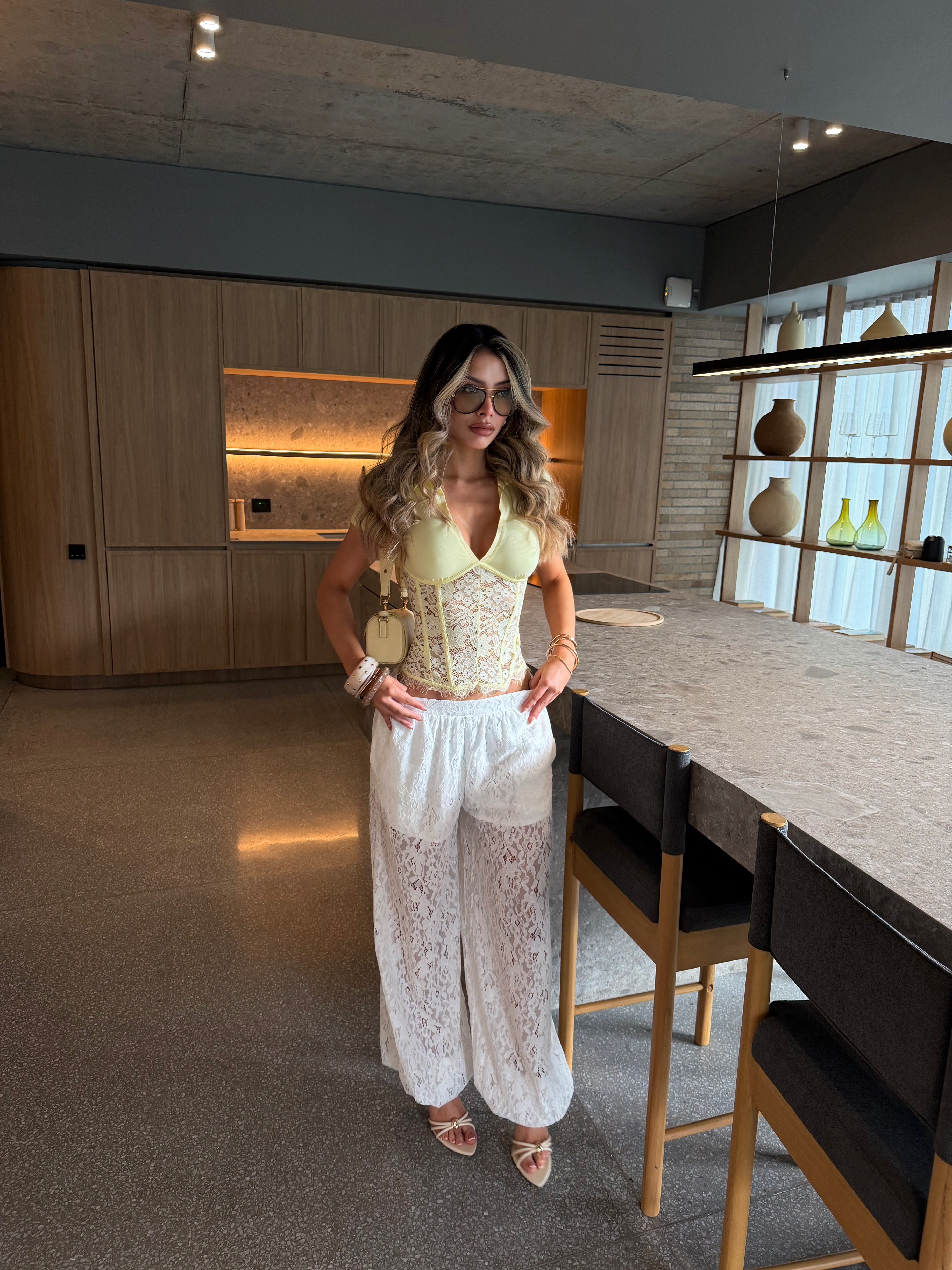 PANTALON LUCCE BLANCO 7182