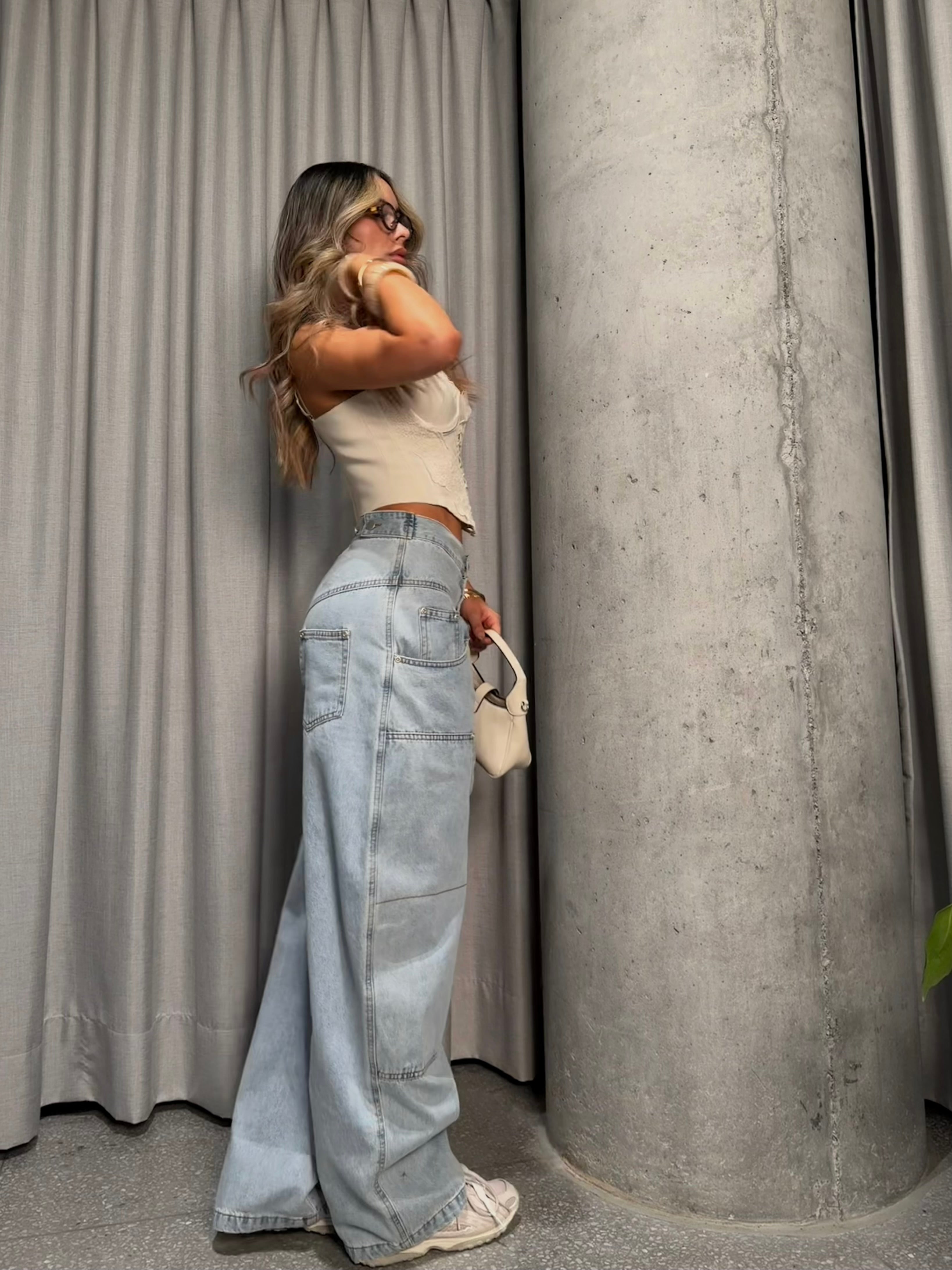 PANTALON WIDE LEG 12683