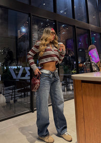 SUETER HOT FASHION VINOTINTO