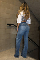 PANTALON WIDE LEG FULL LENGTH 1182