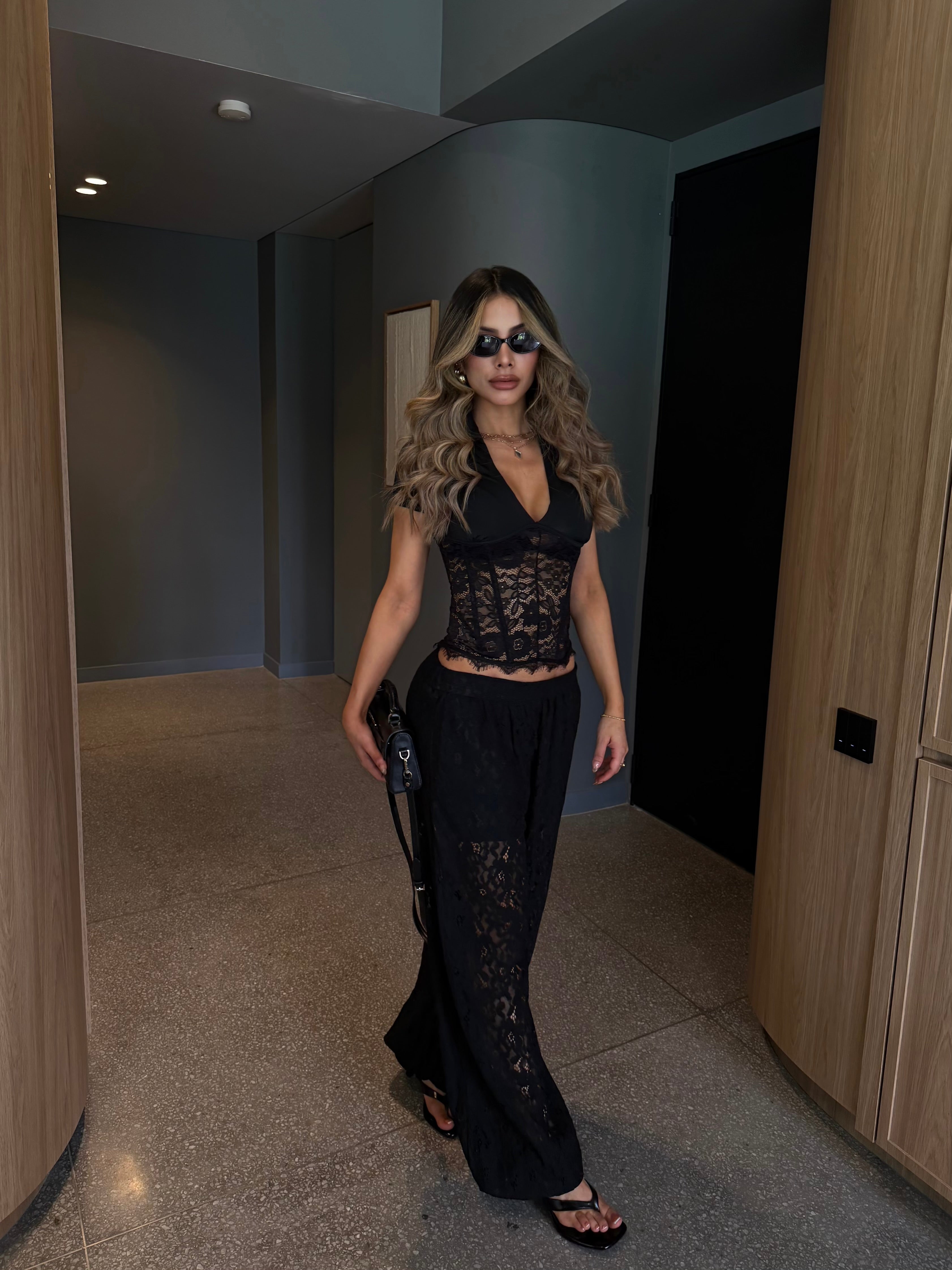 BLUSA CORPIÑO 26315 NEGRA